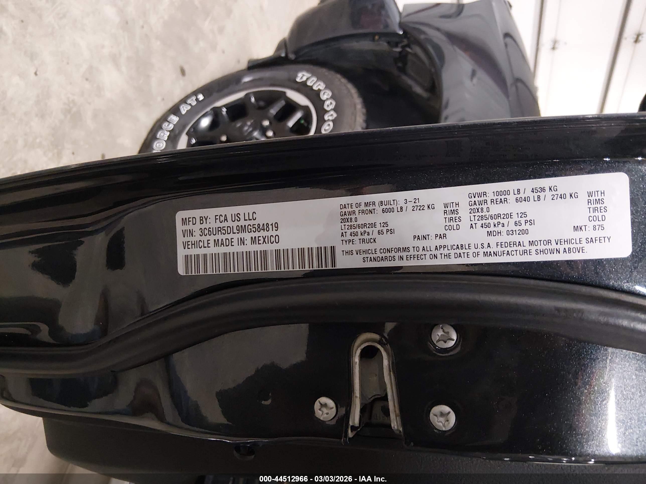 RAM 2500 image 9