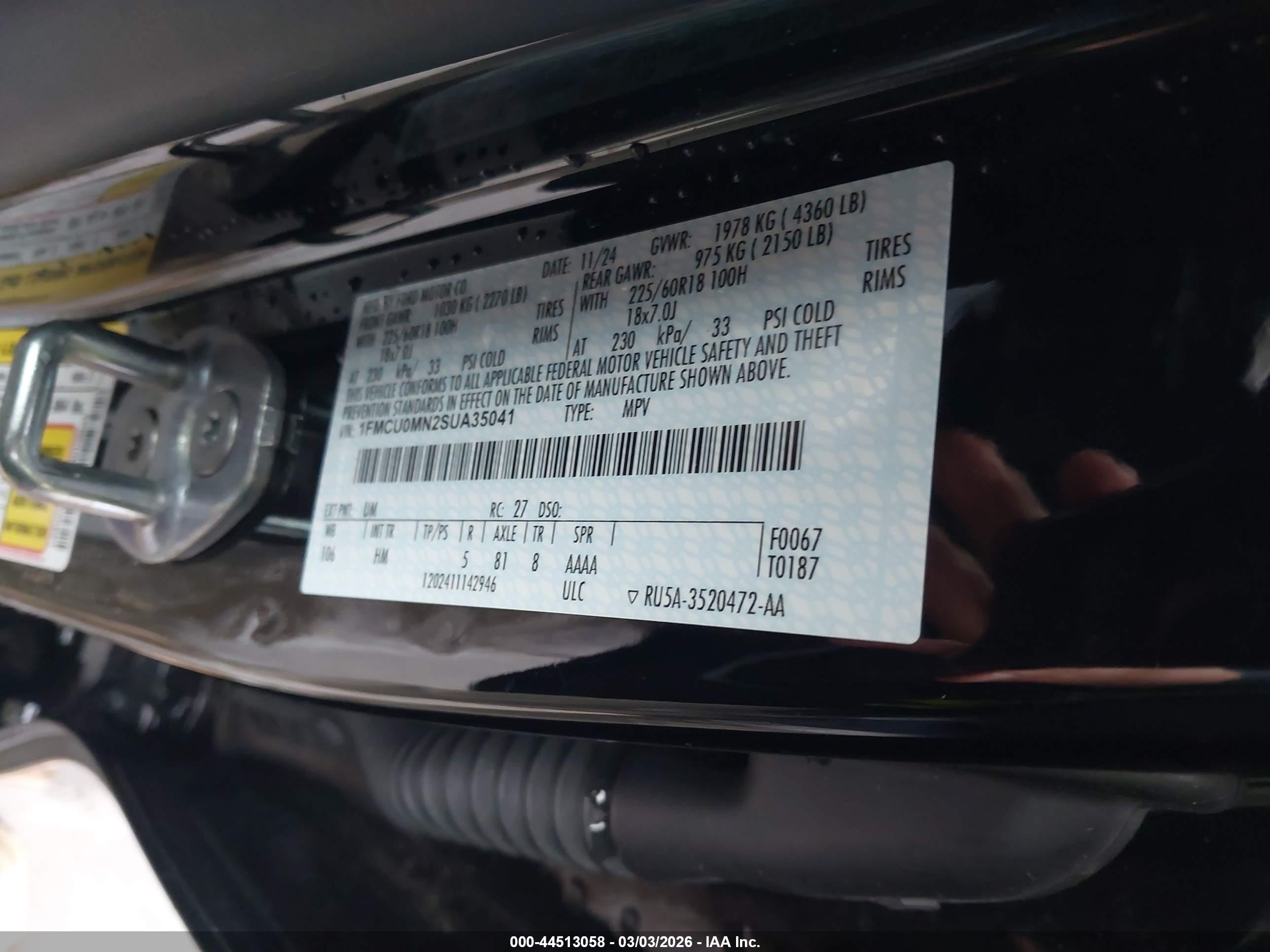 FORD ESCAPE image 9