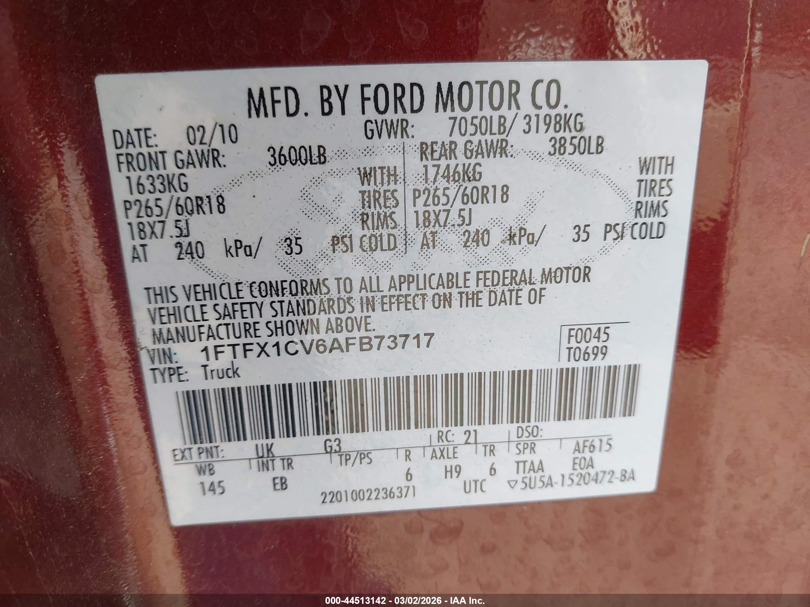 FORD F-150 image 9