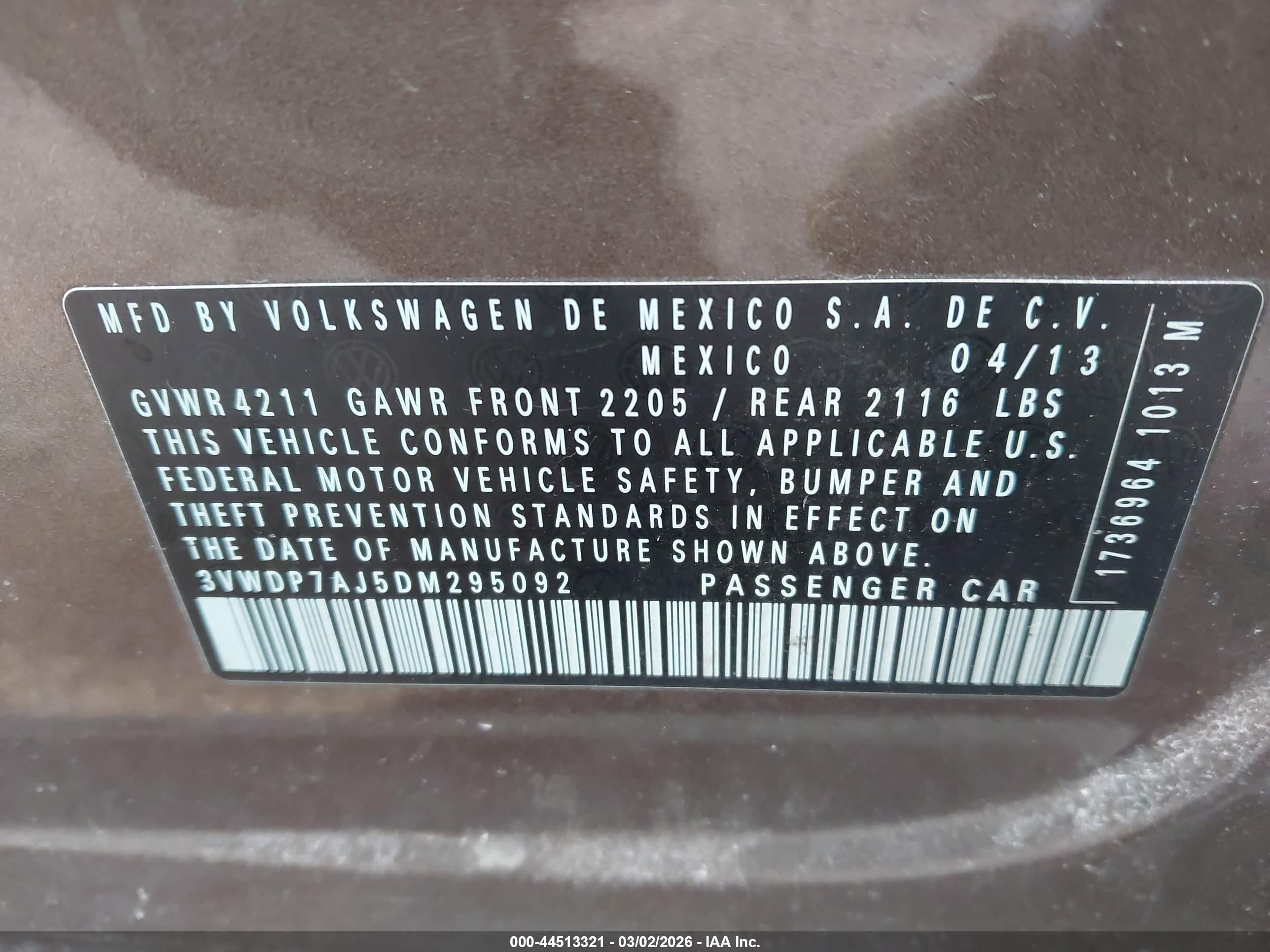 VOLKSWAGEN JETTA image 9
