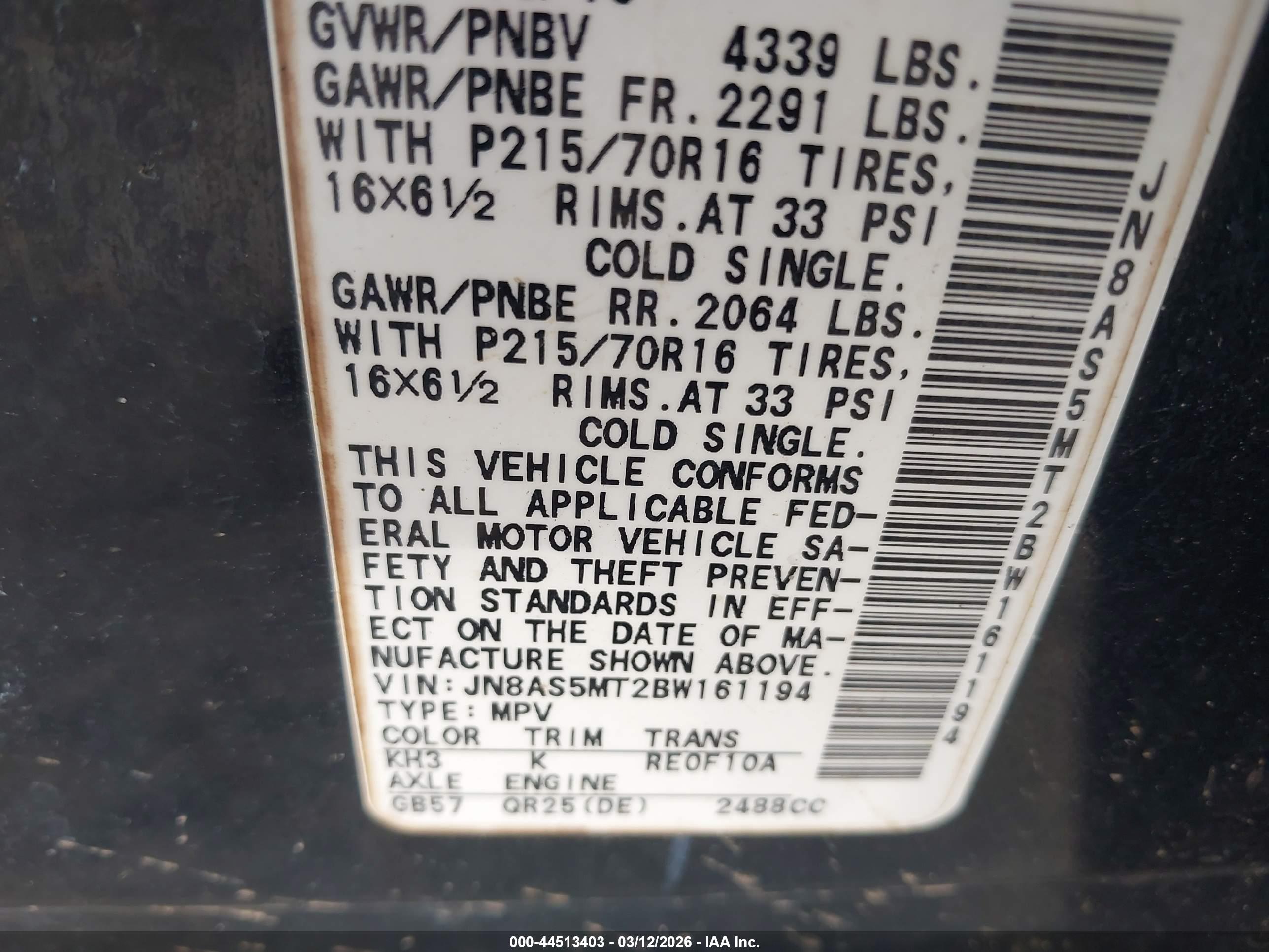 NISSAN ROGUE image 9