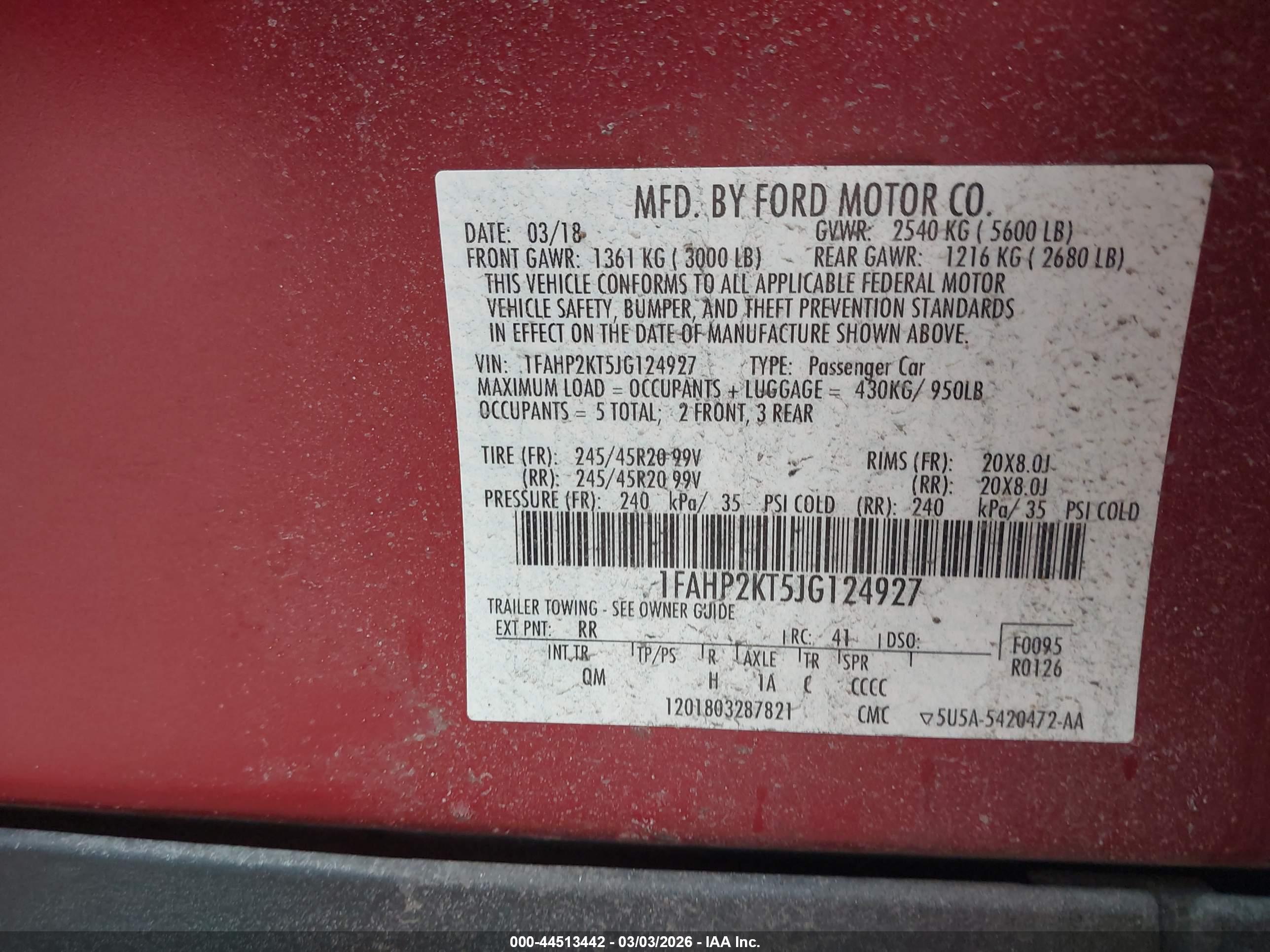 FORD TAURUS image 9