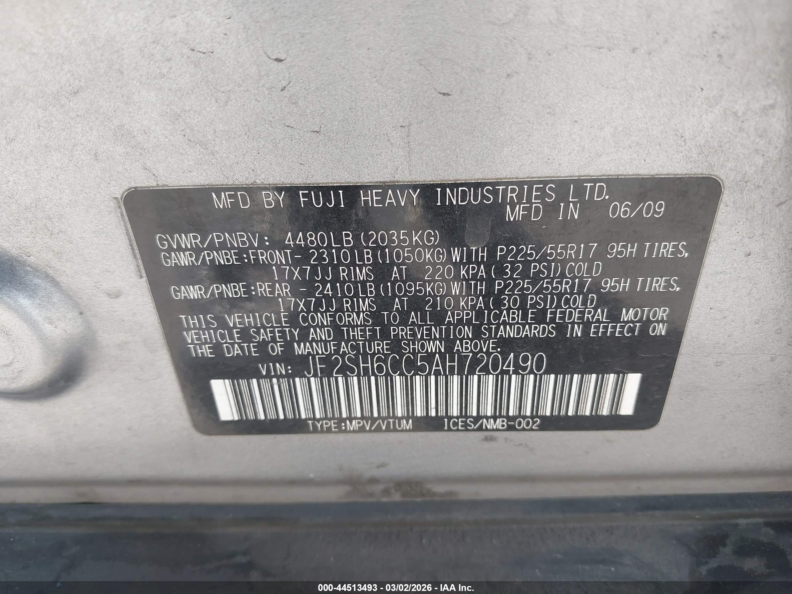 SUBARU FORESTER image 9