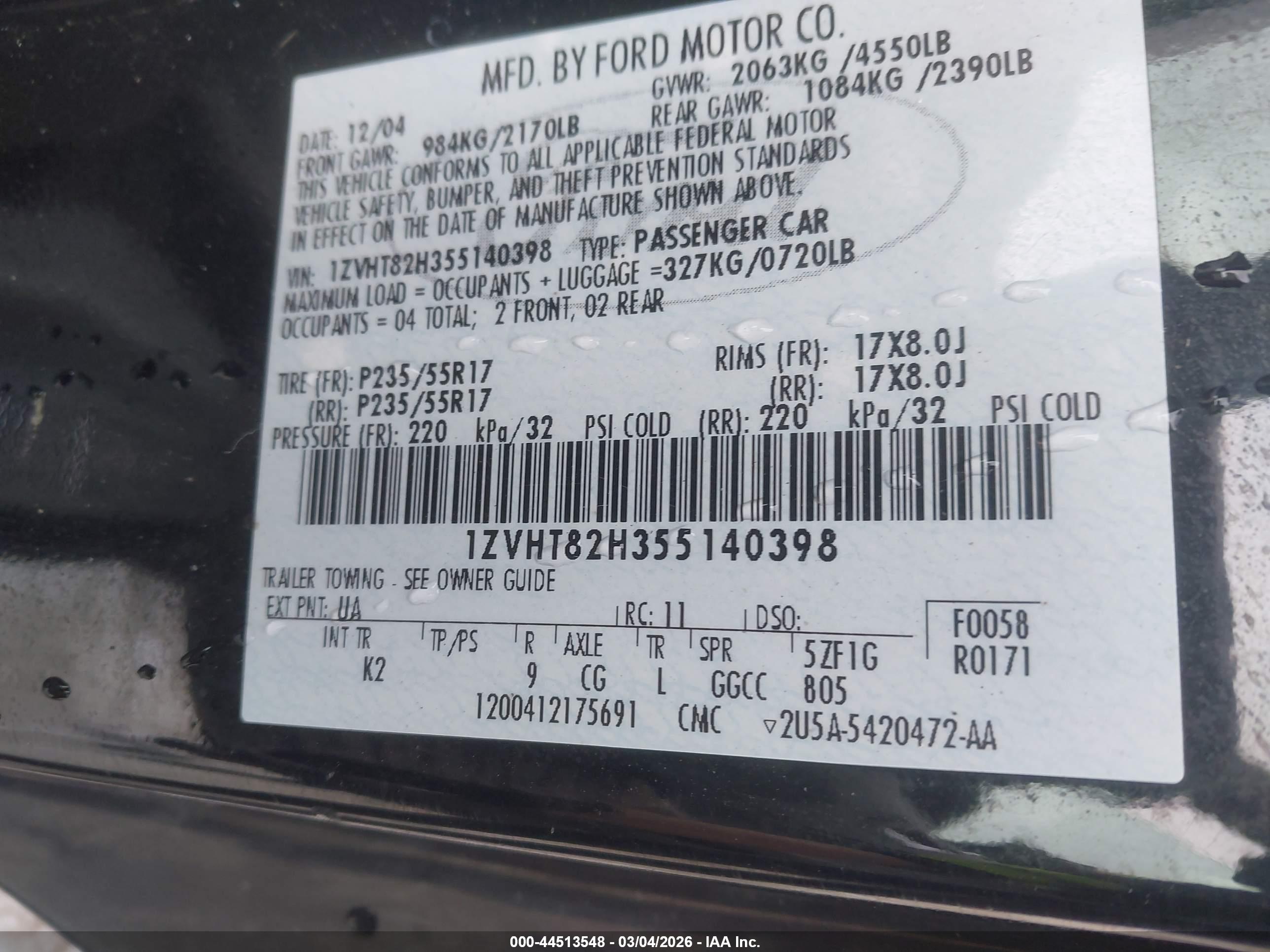 FORD MUSTANG image 9