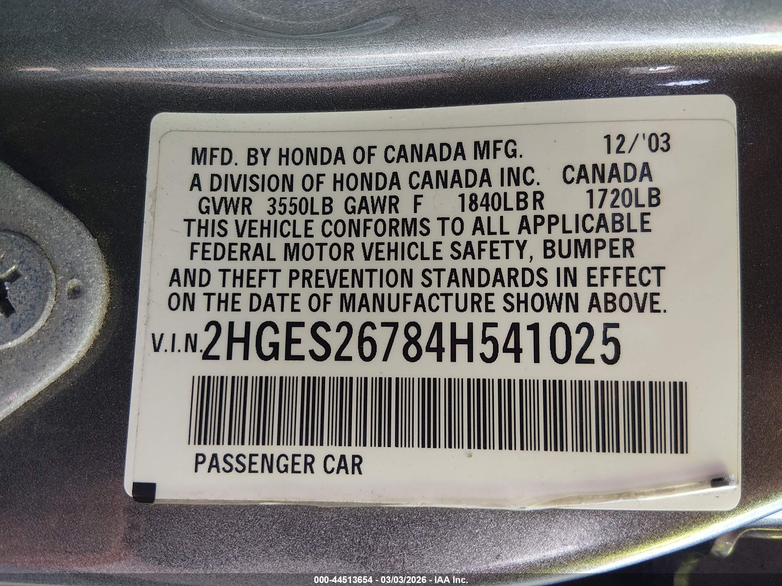HONDA CIVIC image 9