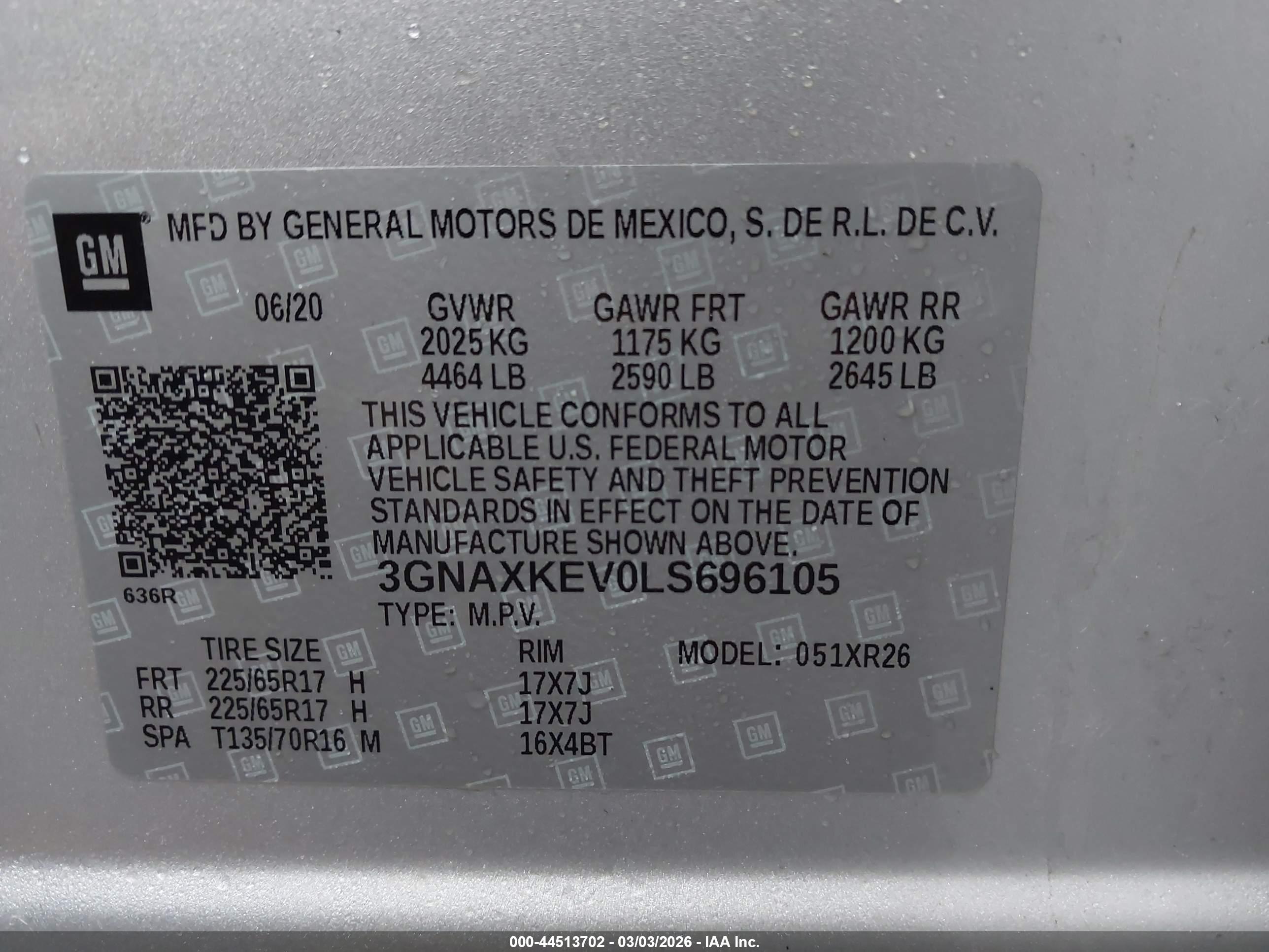 CHEVROLET EQUINOX image 9
