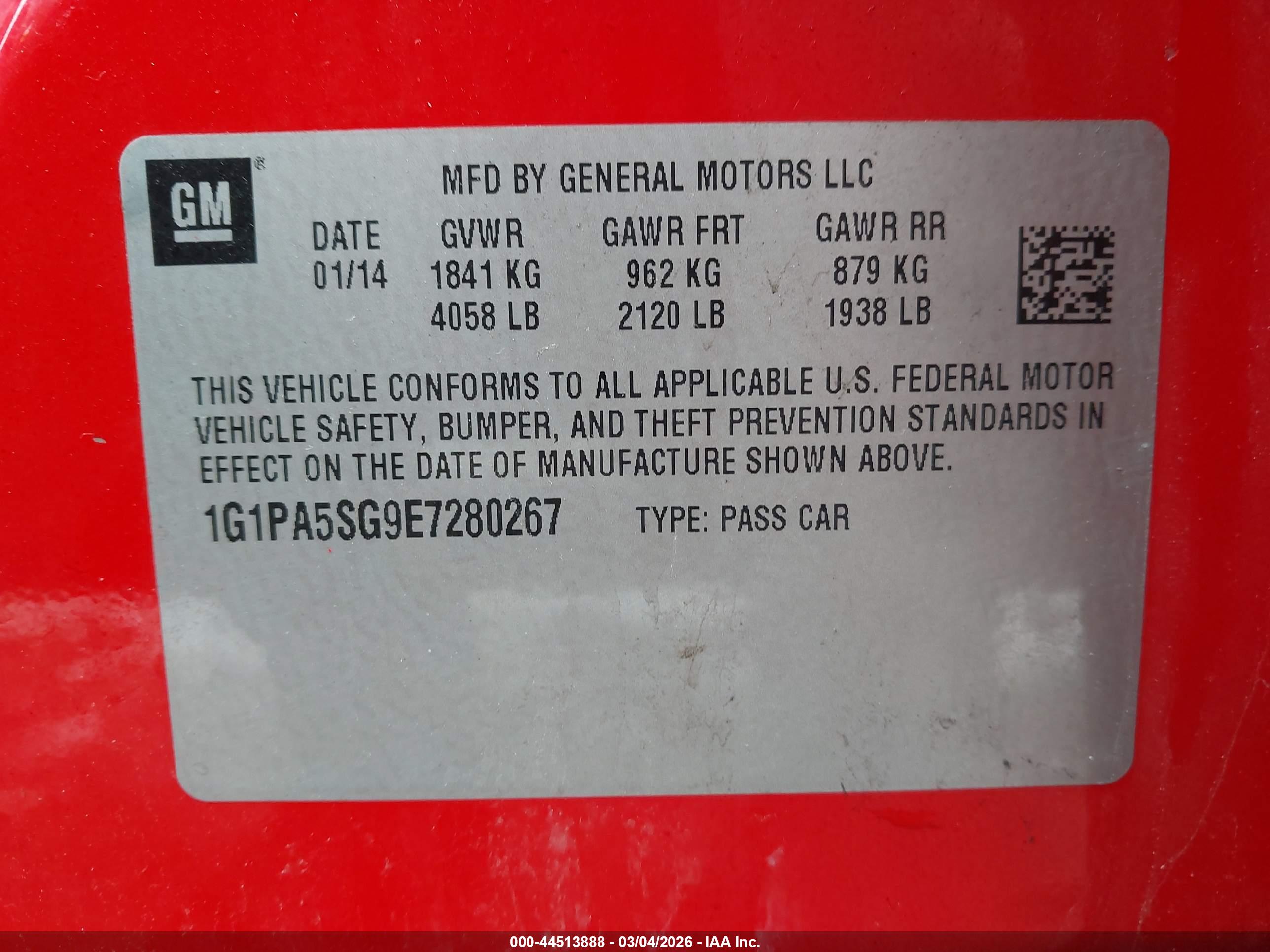 CHEVROLET CRUZE image 9