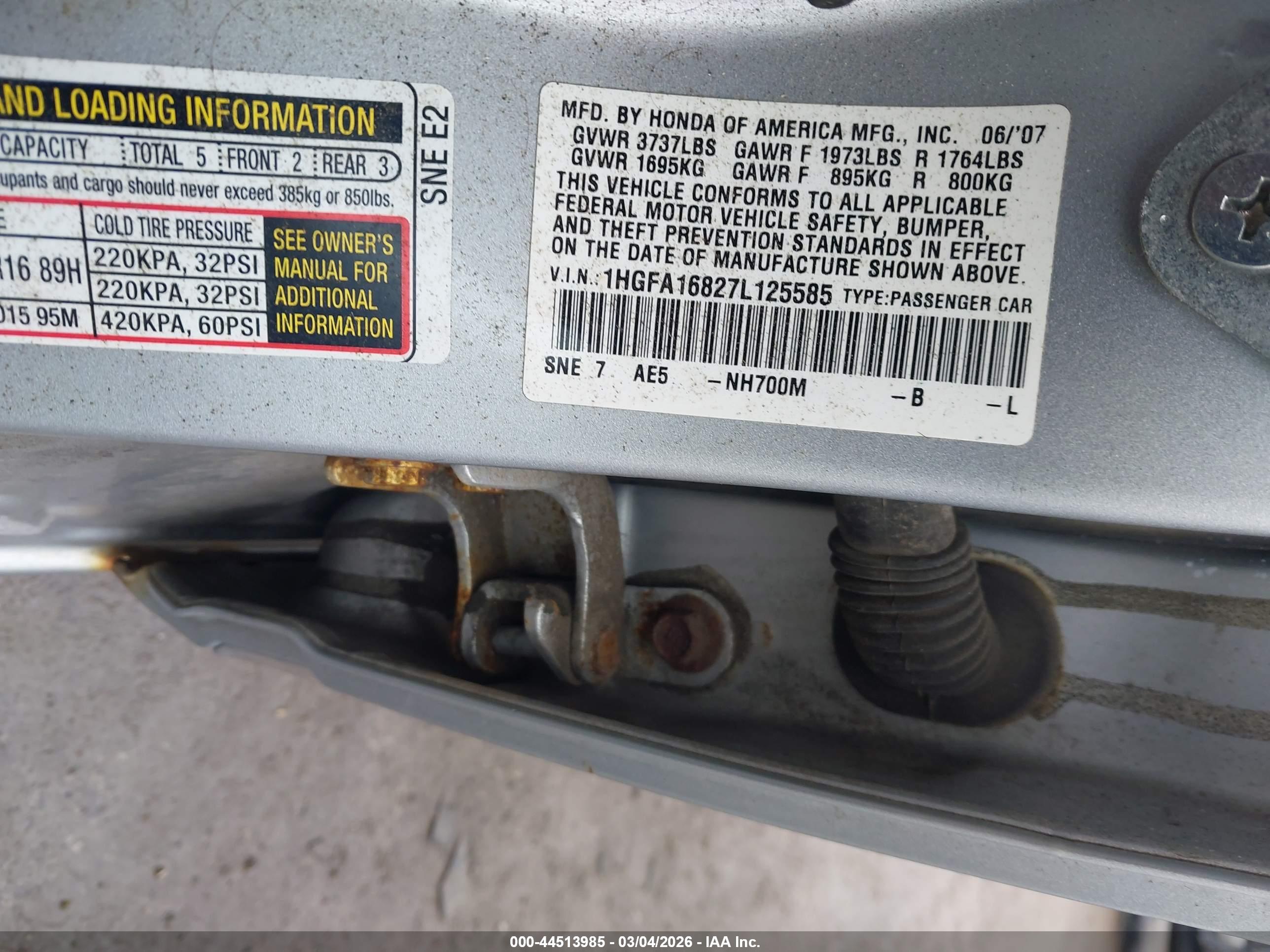 HONDA CIVIC image 9