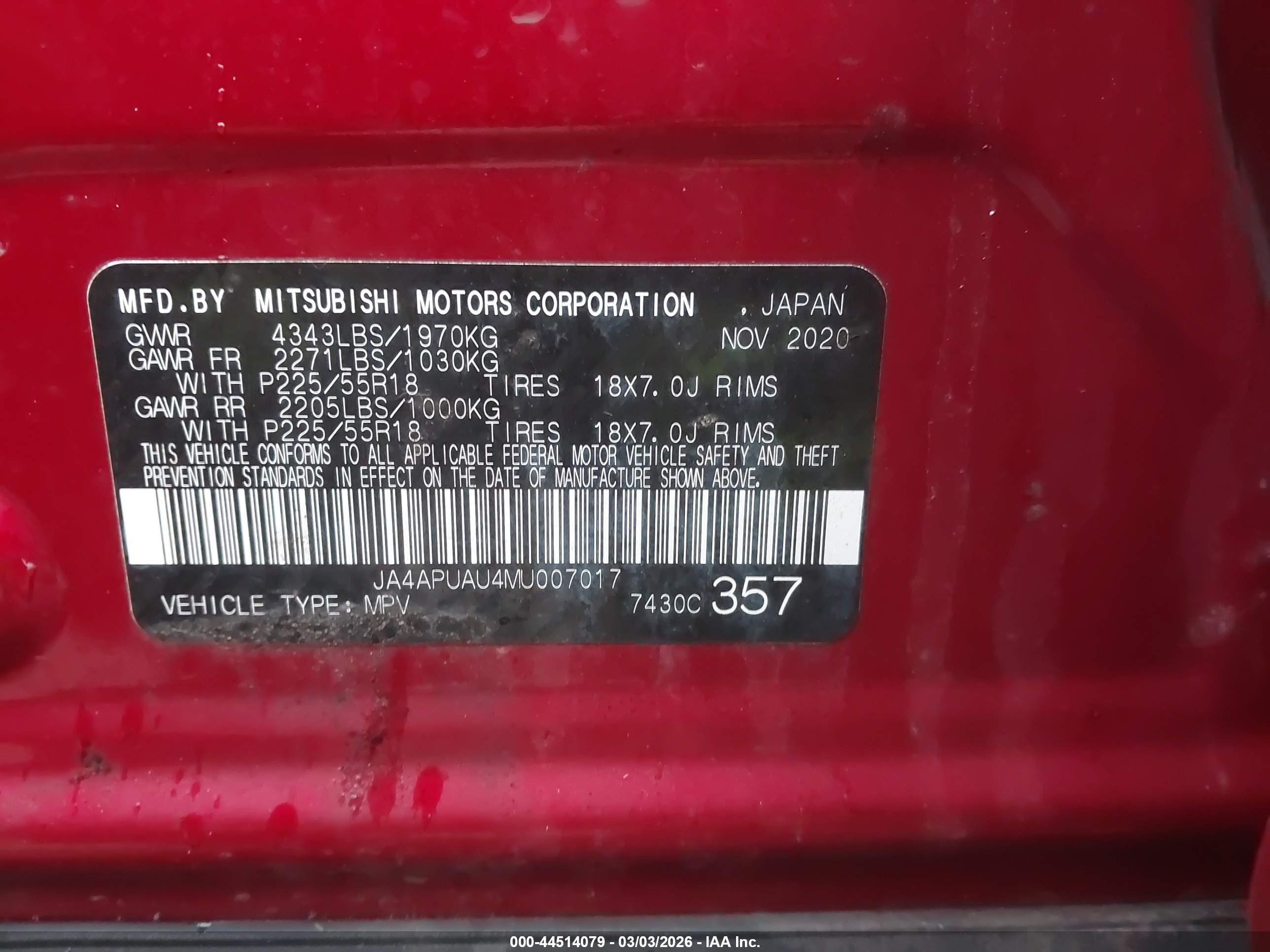MITSUBISHI OUTLANDER image 9