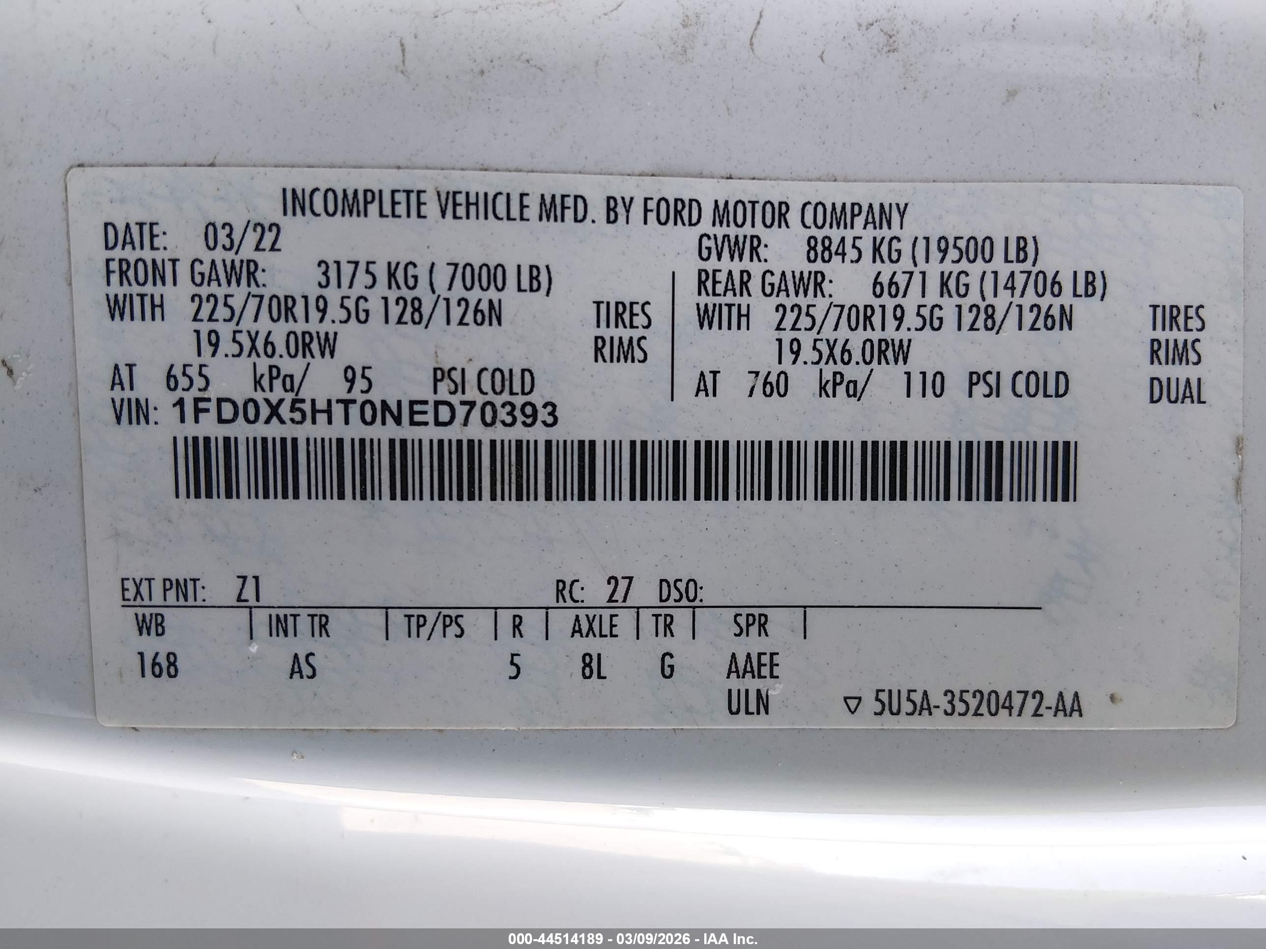 FORD F-550 image 9