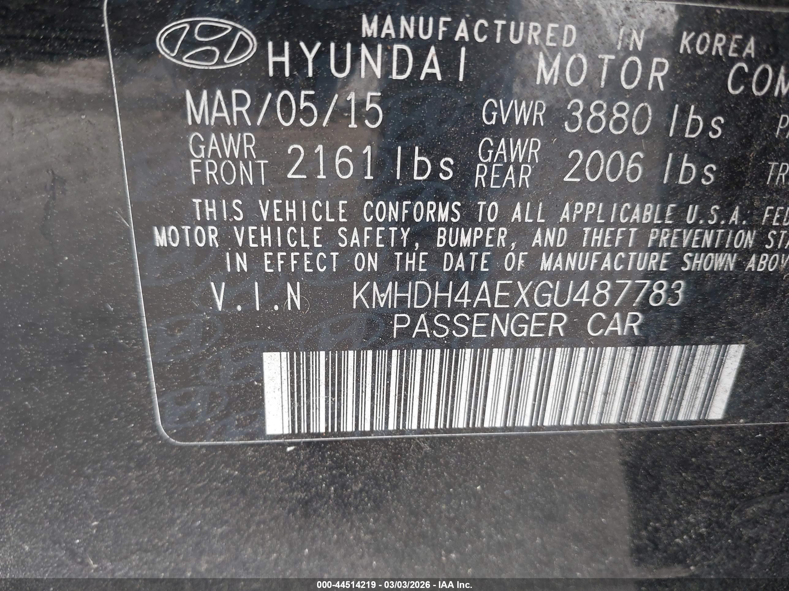 HYUNDAI ELANTRA image 9