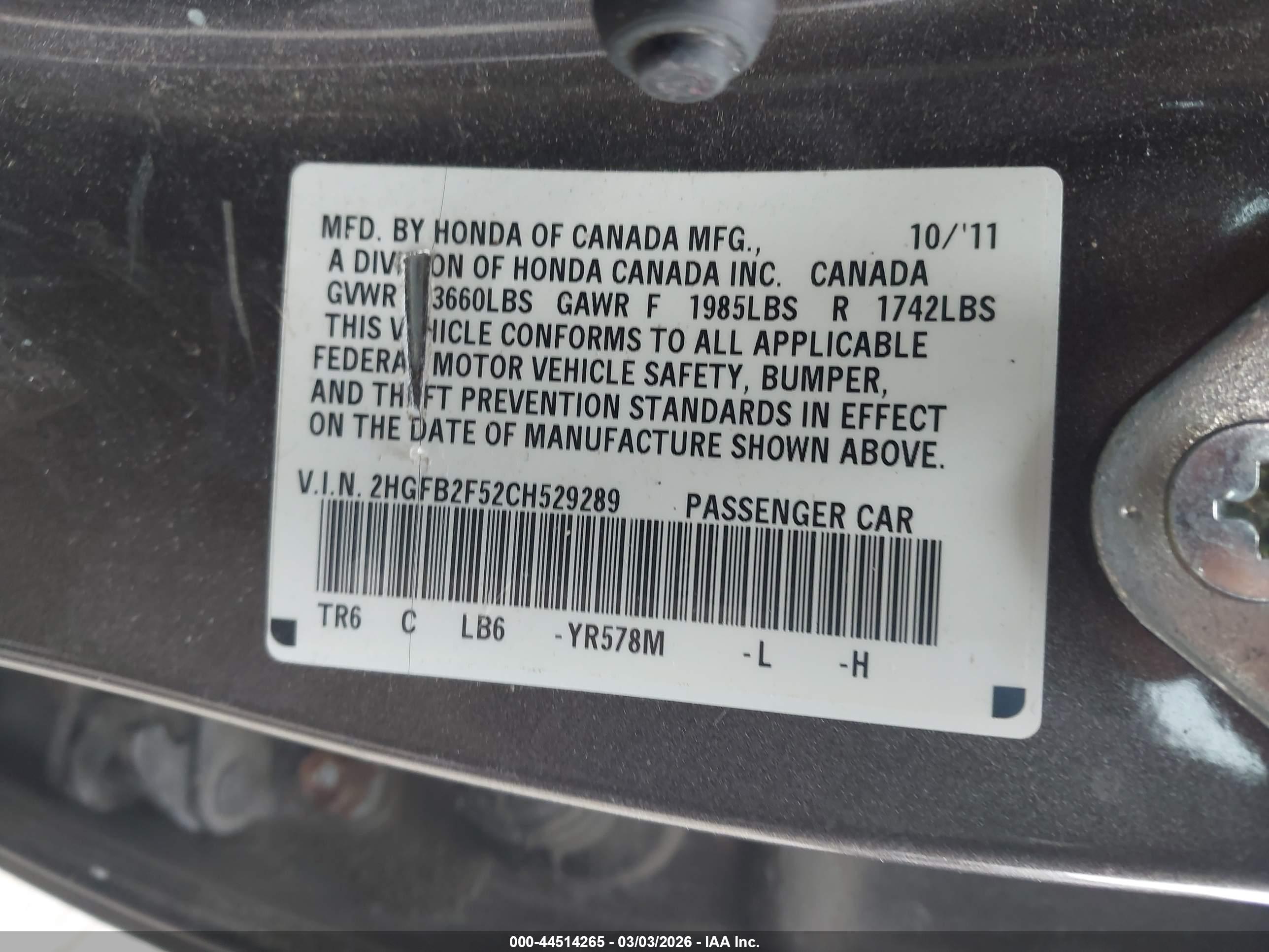 HONDA CIVIC image 9