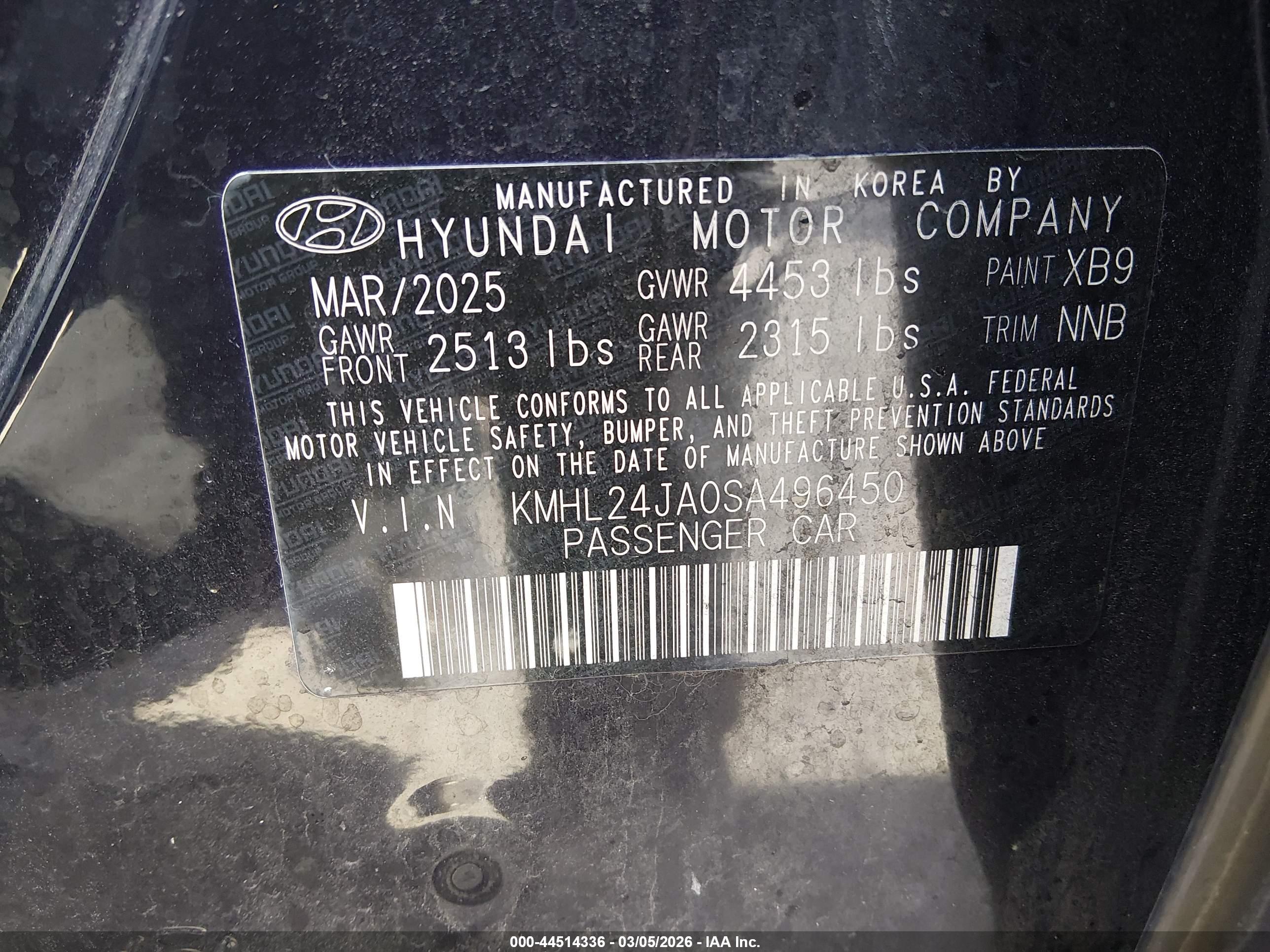 HYUNDAI SONATA image 9