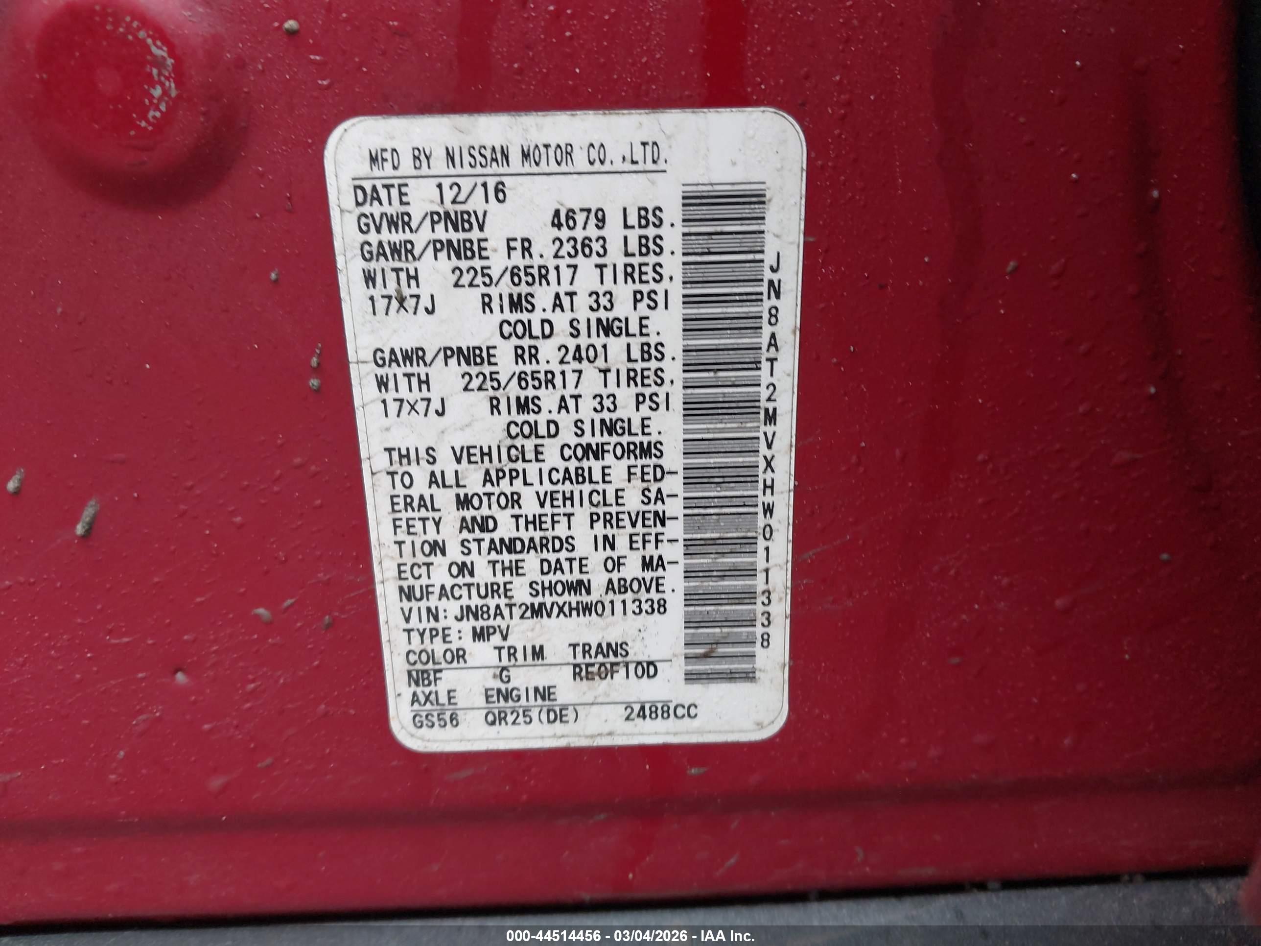 NISSAN ROGUE image 9