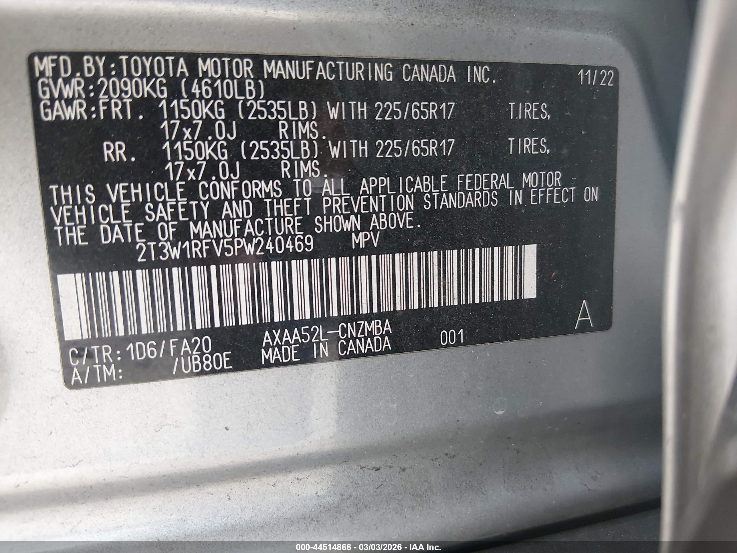 TOYOTA RAV4 image 9