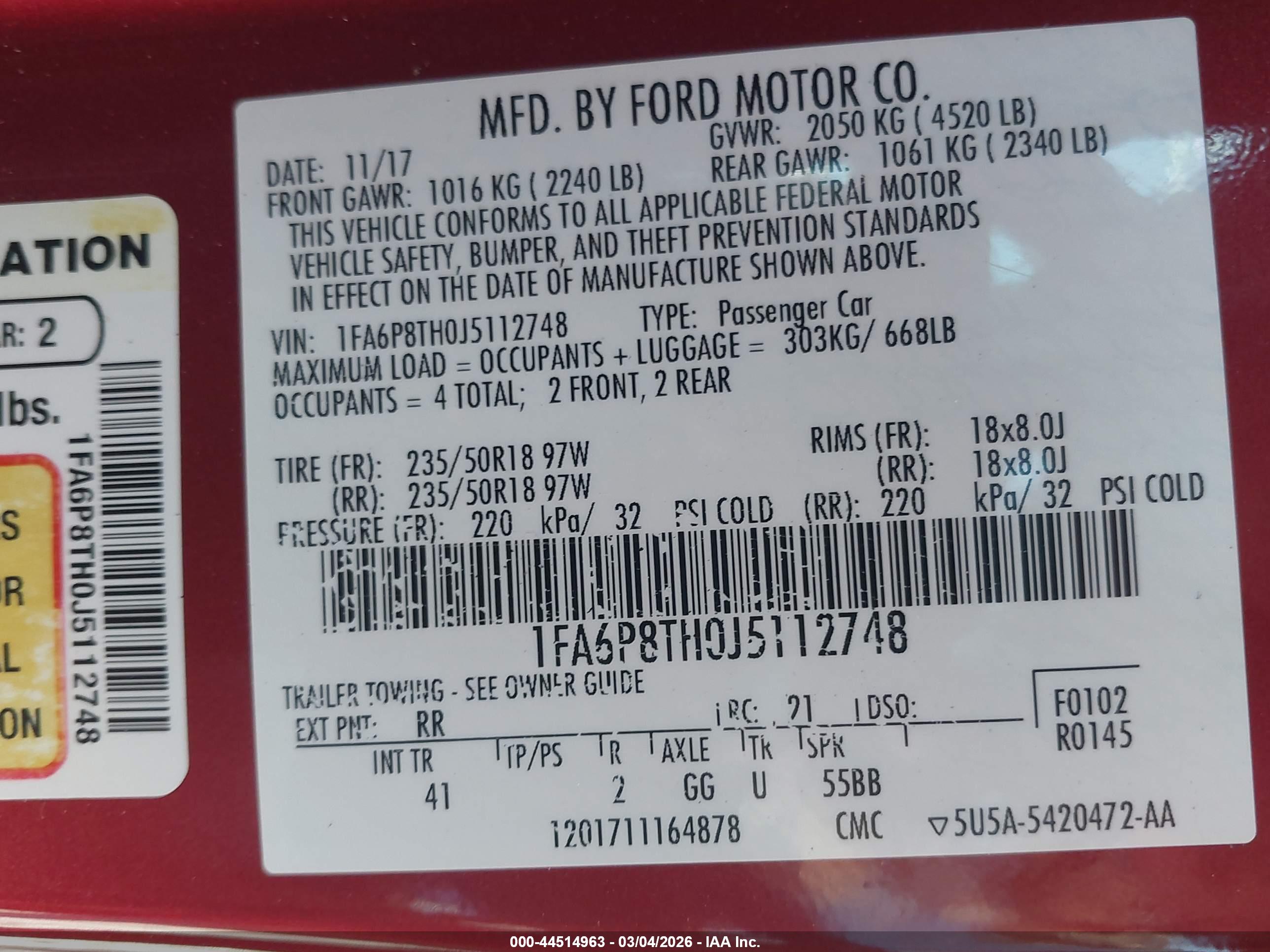FORD MUSTANG image 9
