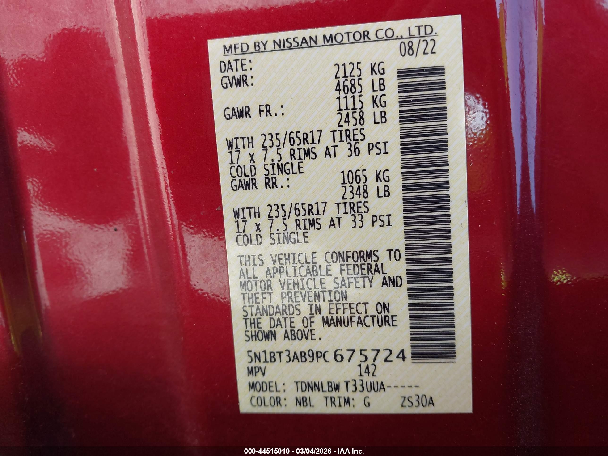 NISSAN ROGUE image 9
