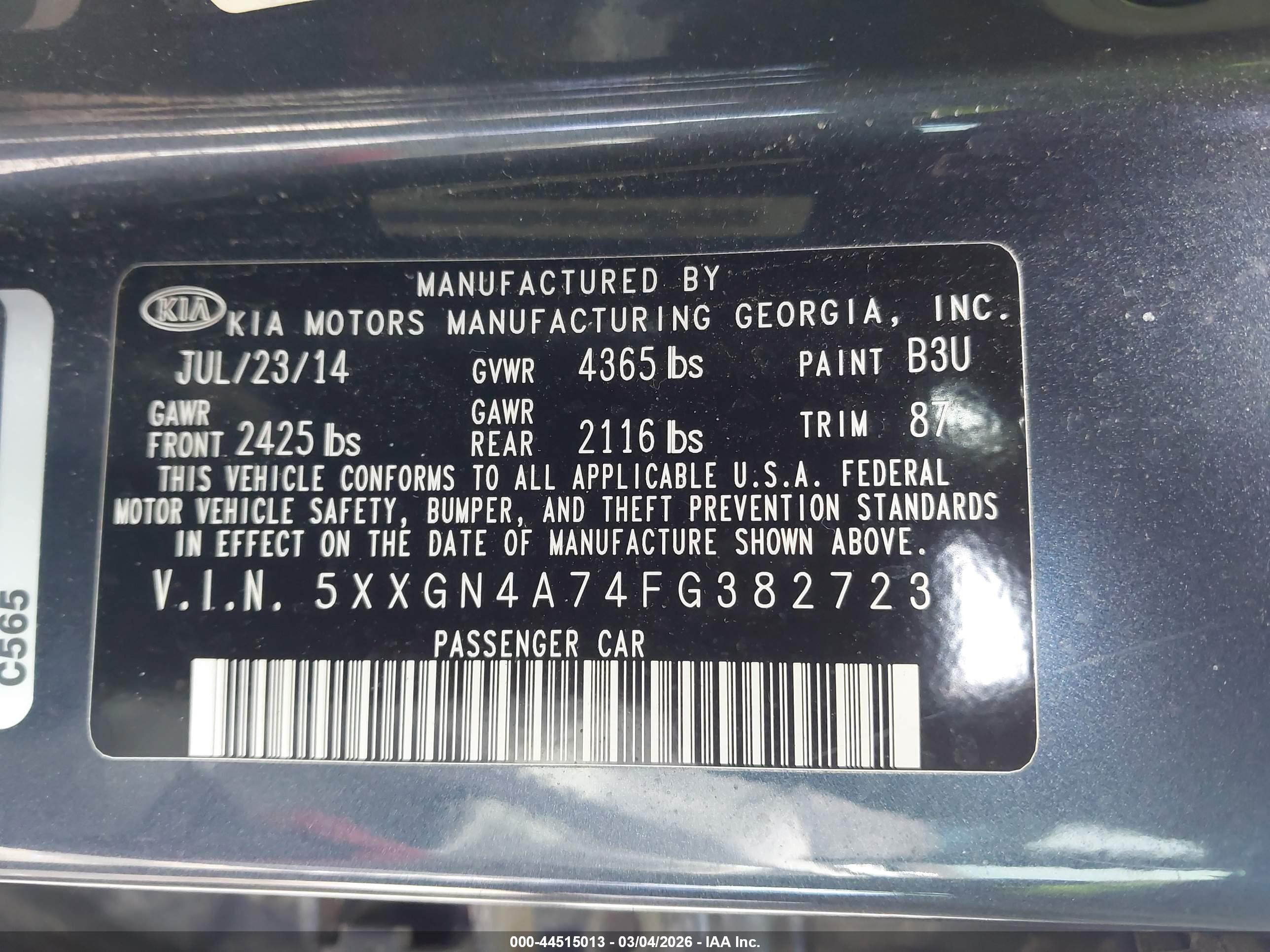 KIA OPTIMA image 9