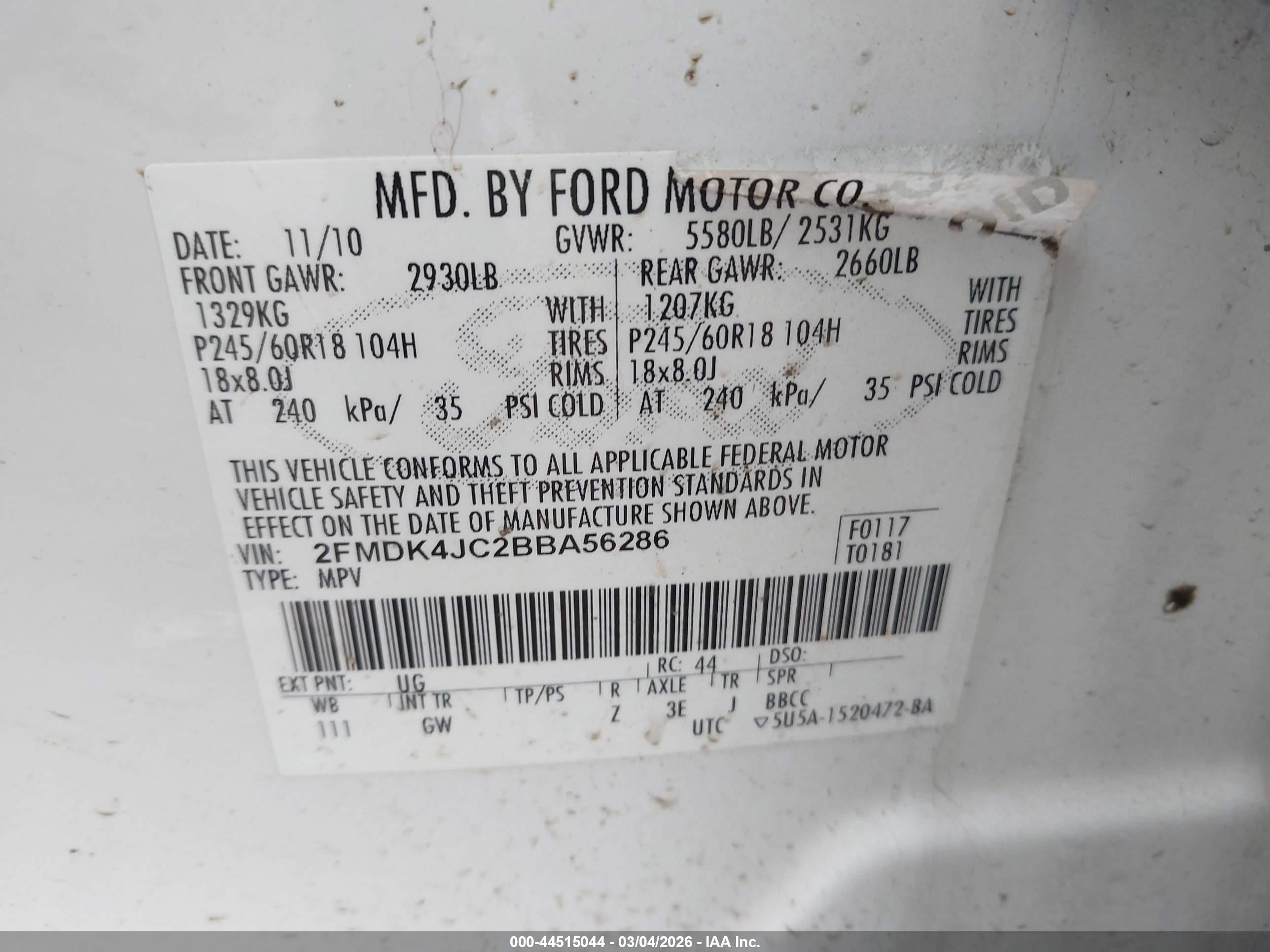FORD EDGE image 9