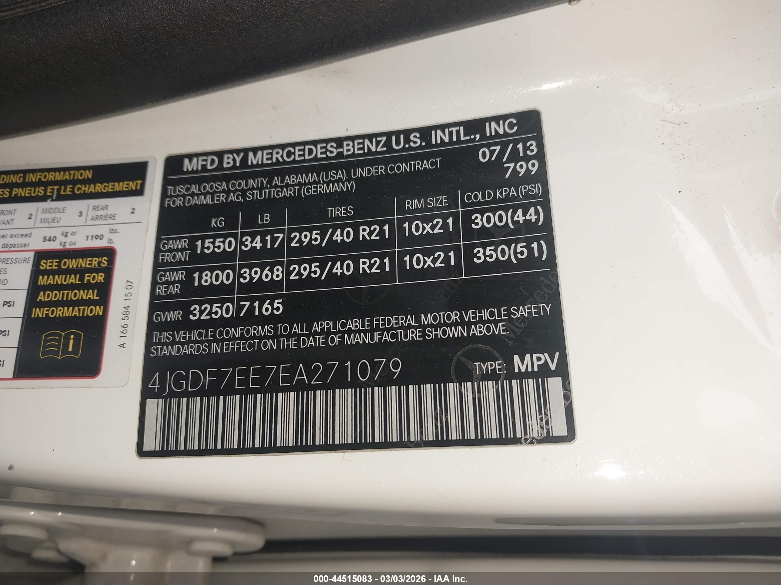 MERCEDES-BENZ GL image 9