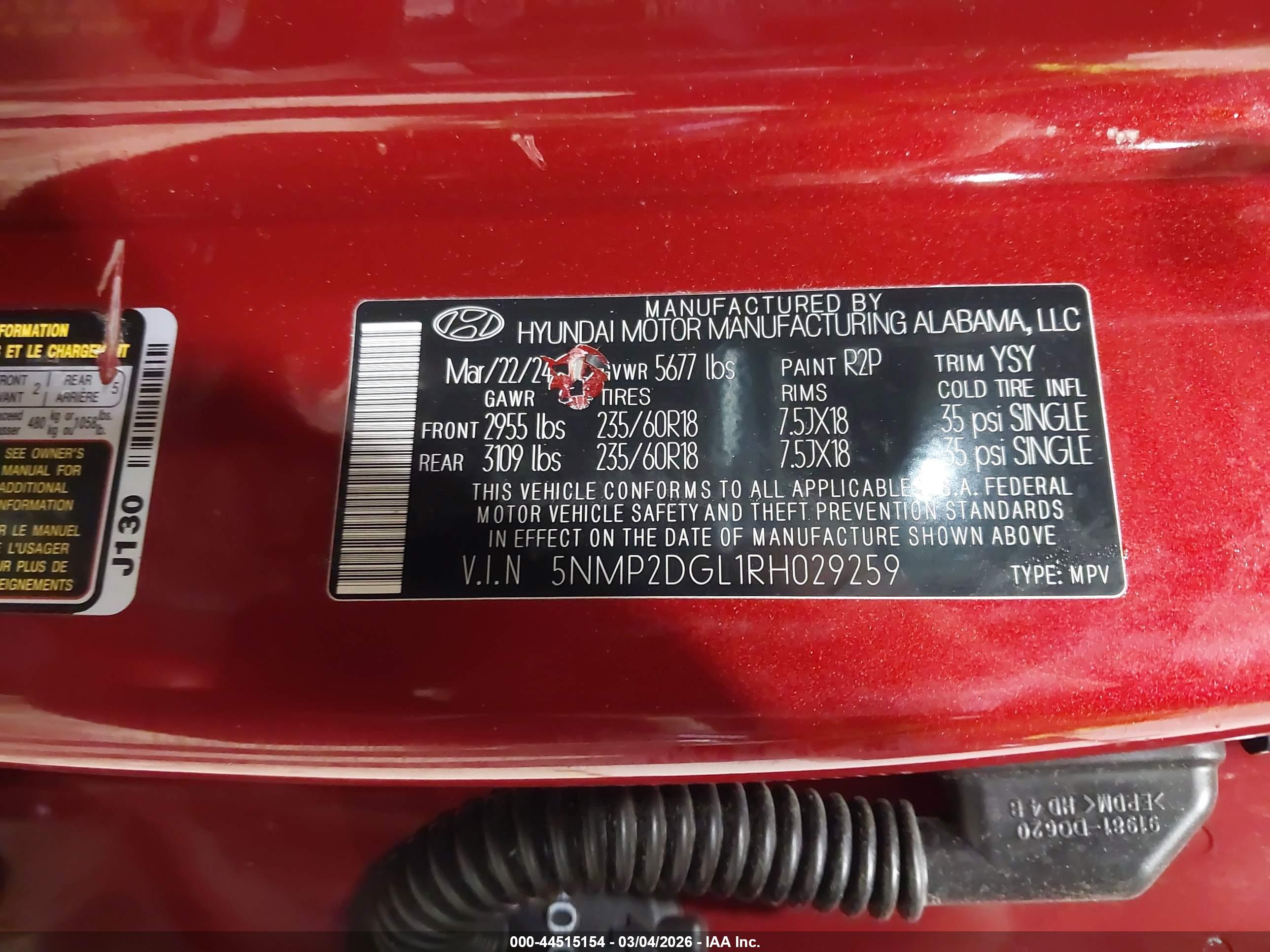 HYUNDAI SANTA image 9
