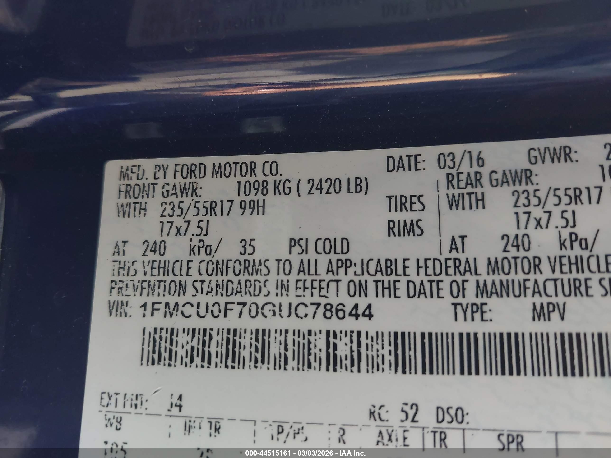 FORD ESCAPE image 9