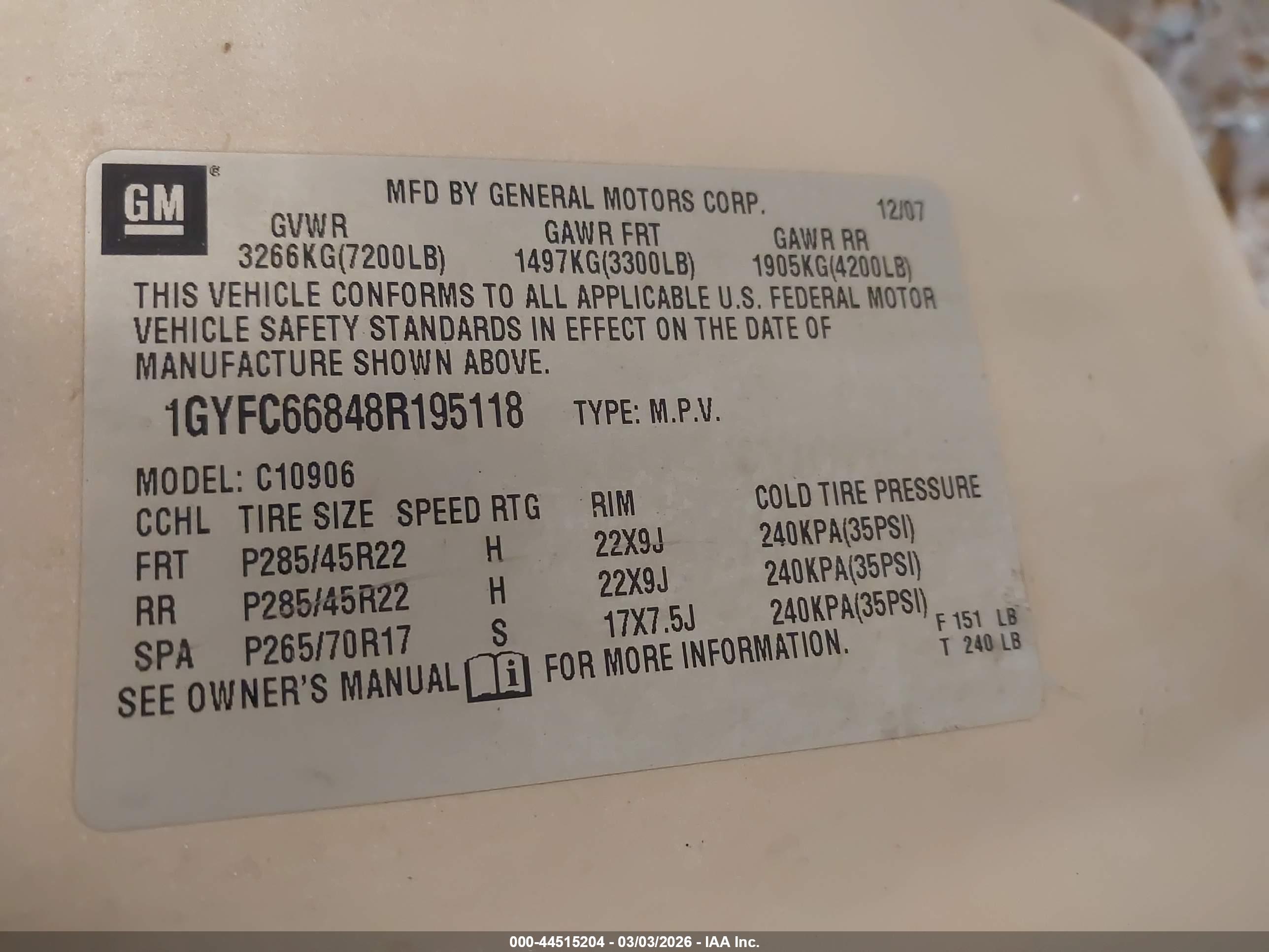 CADILLAC ESCALADE image 9