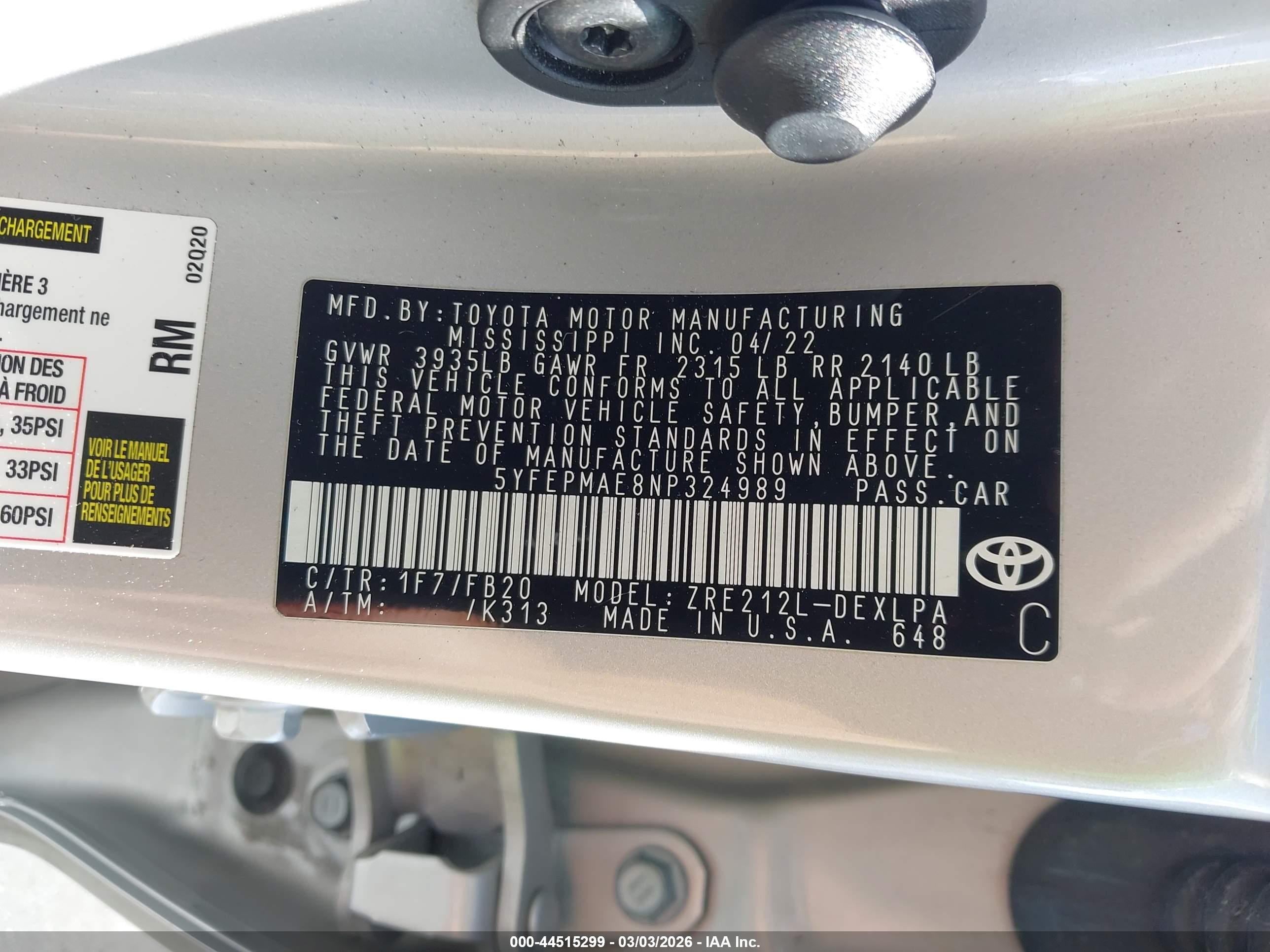 TOYOTA COROLLA image 9
