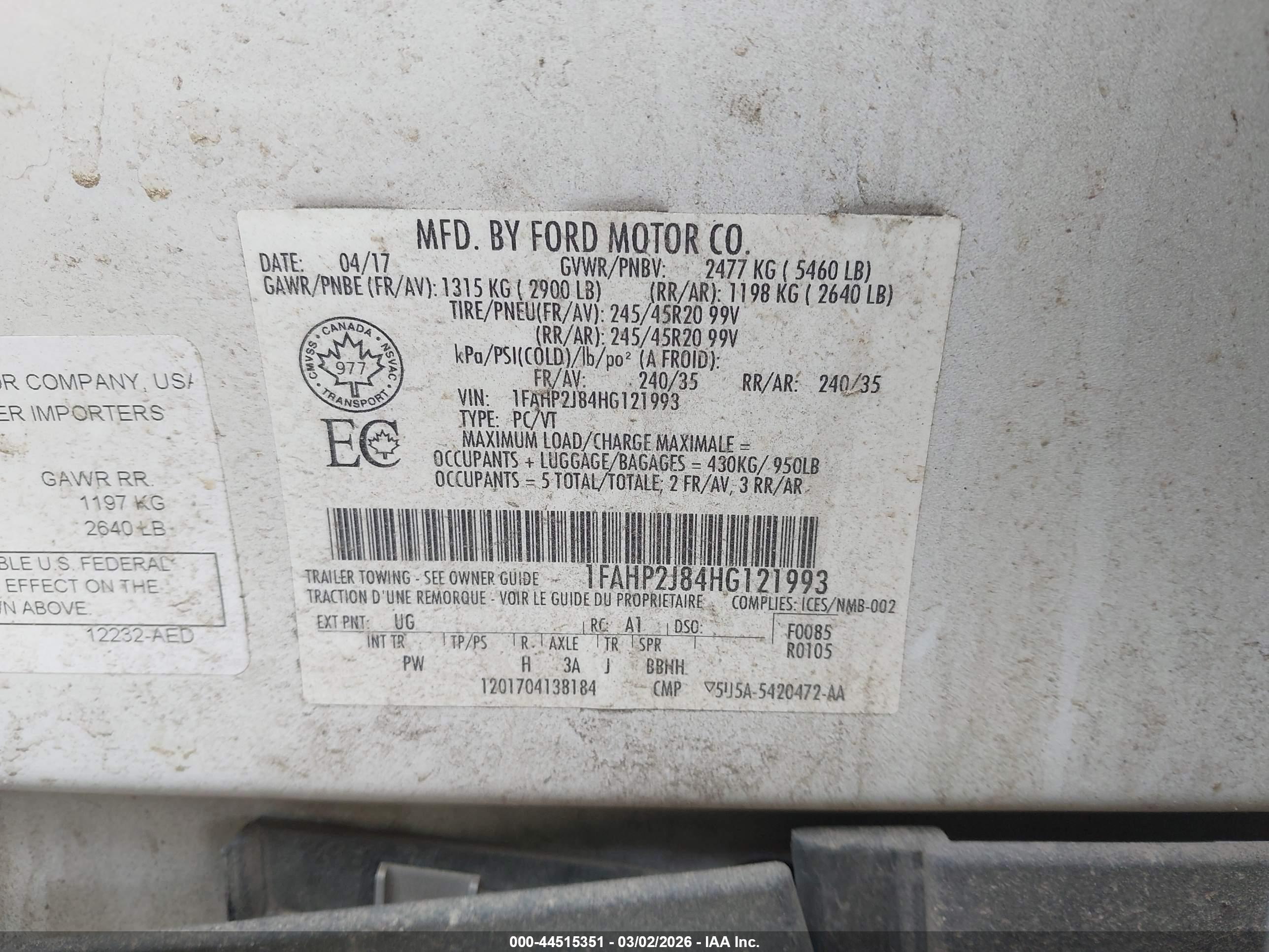 FORD TAURUS image 9