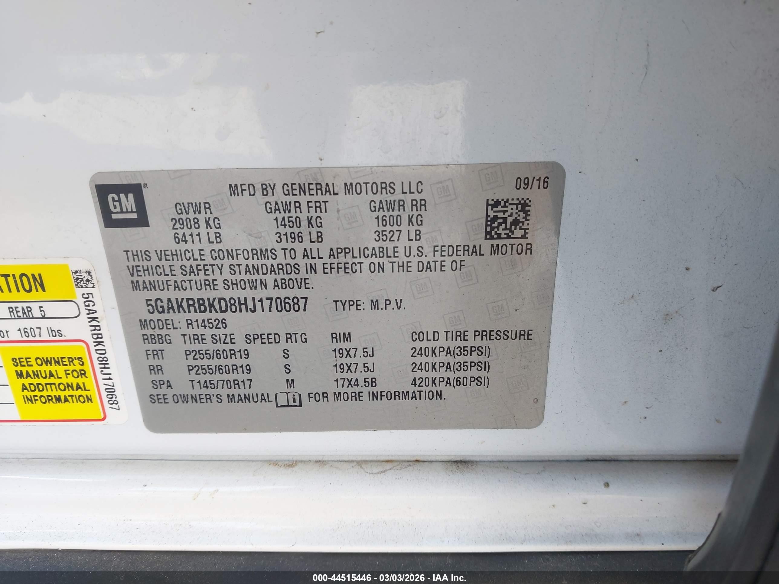 BUICK ENCLAVE image 9