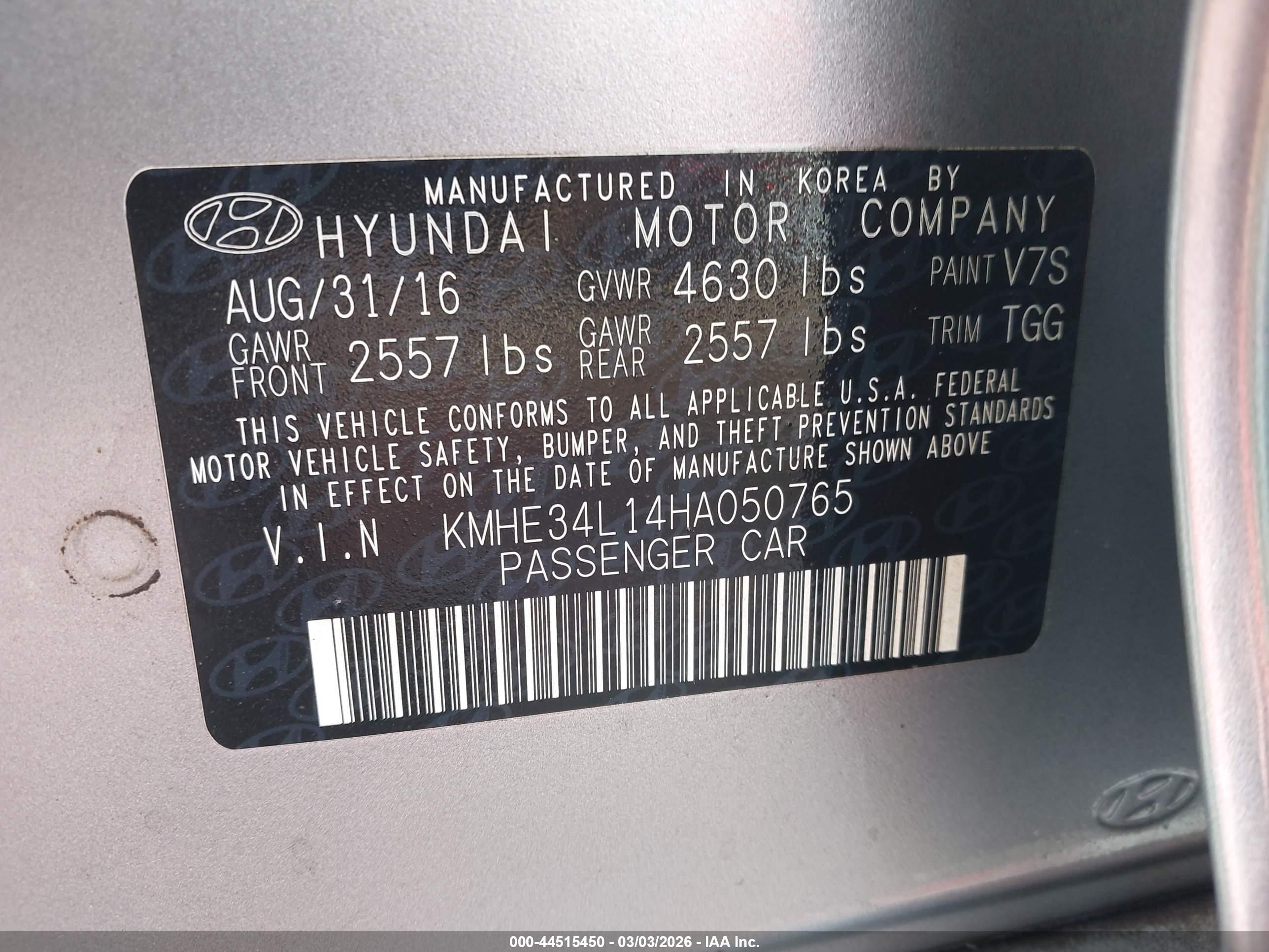 HYUNDAI SONATA image 9