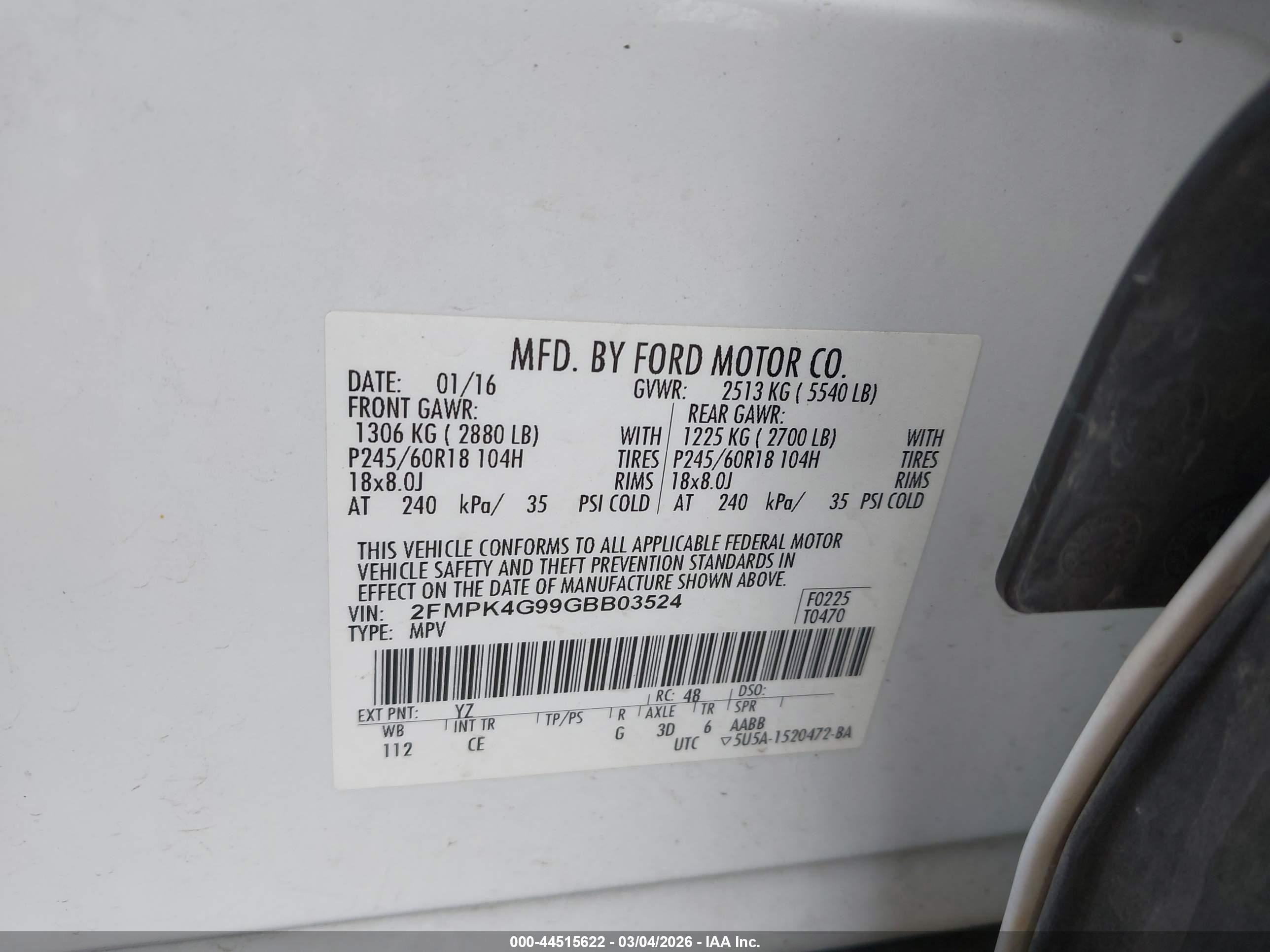 FORD EDGE image 9