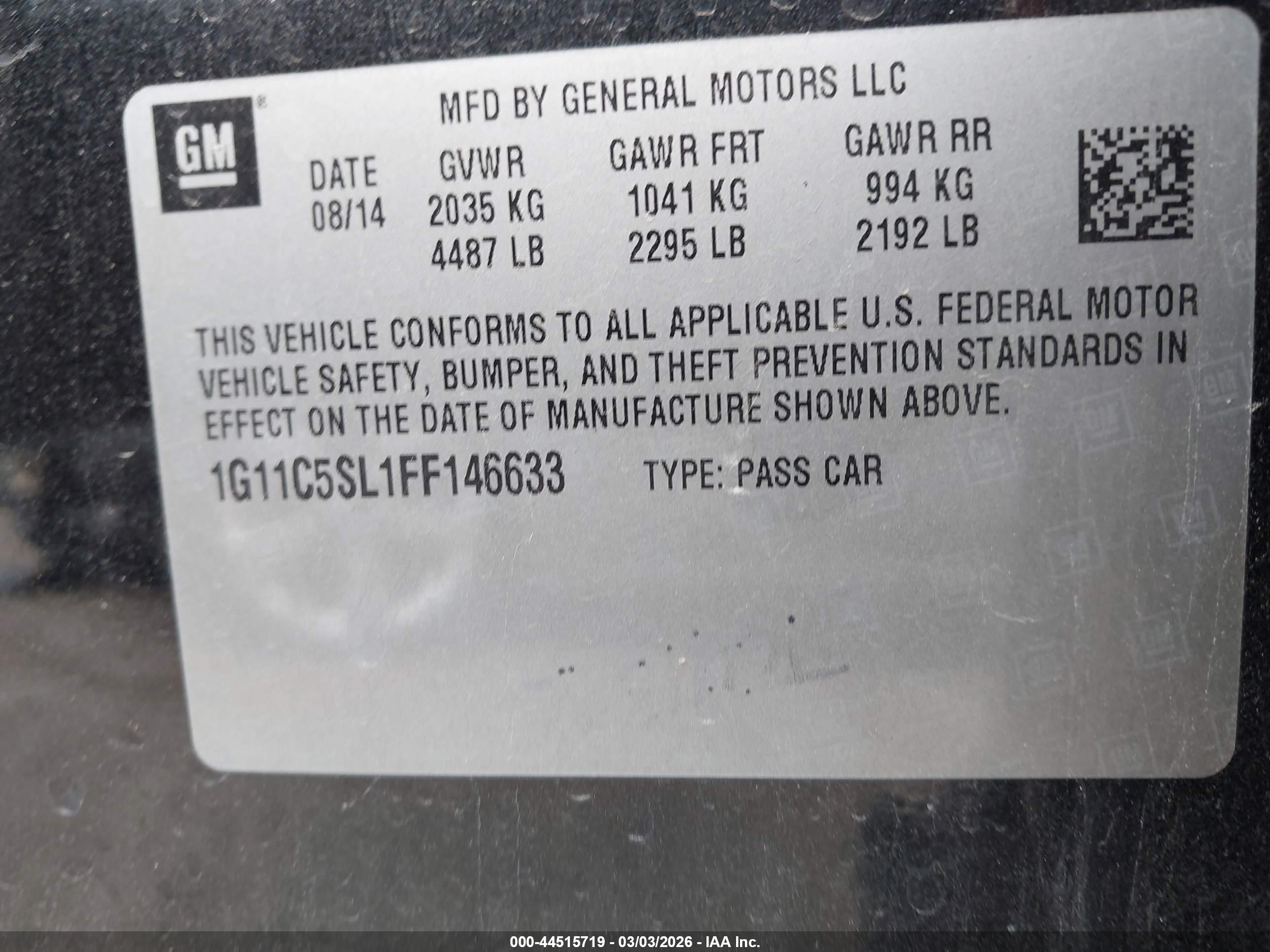 CHEVROLET MALIBU image 9