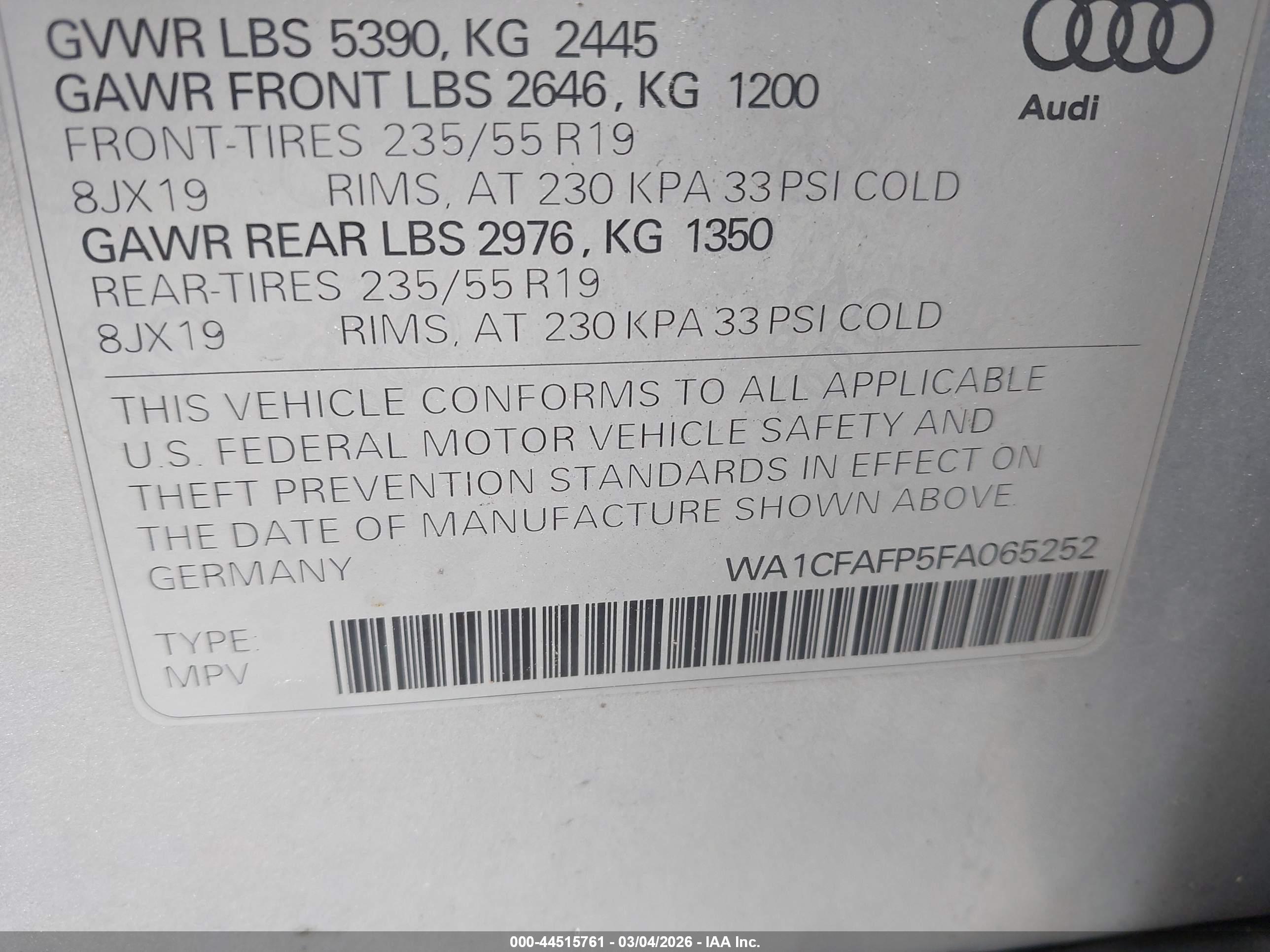 AUDI Q5 image 9