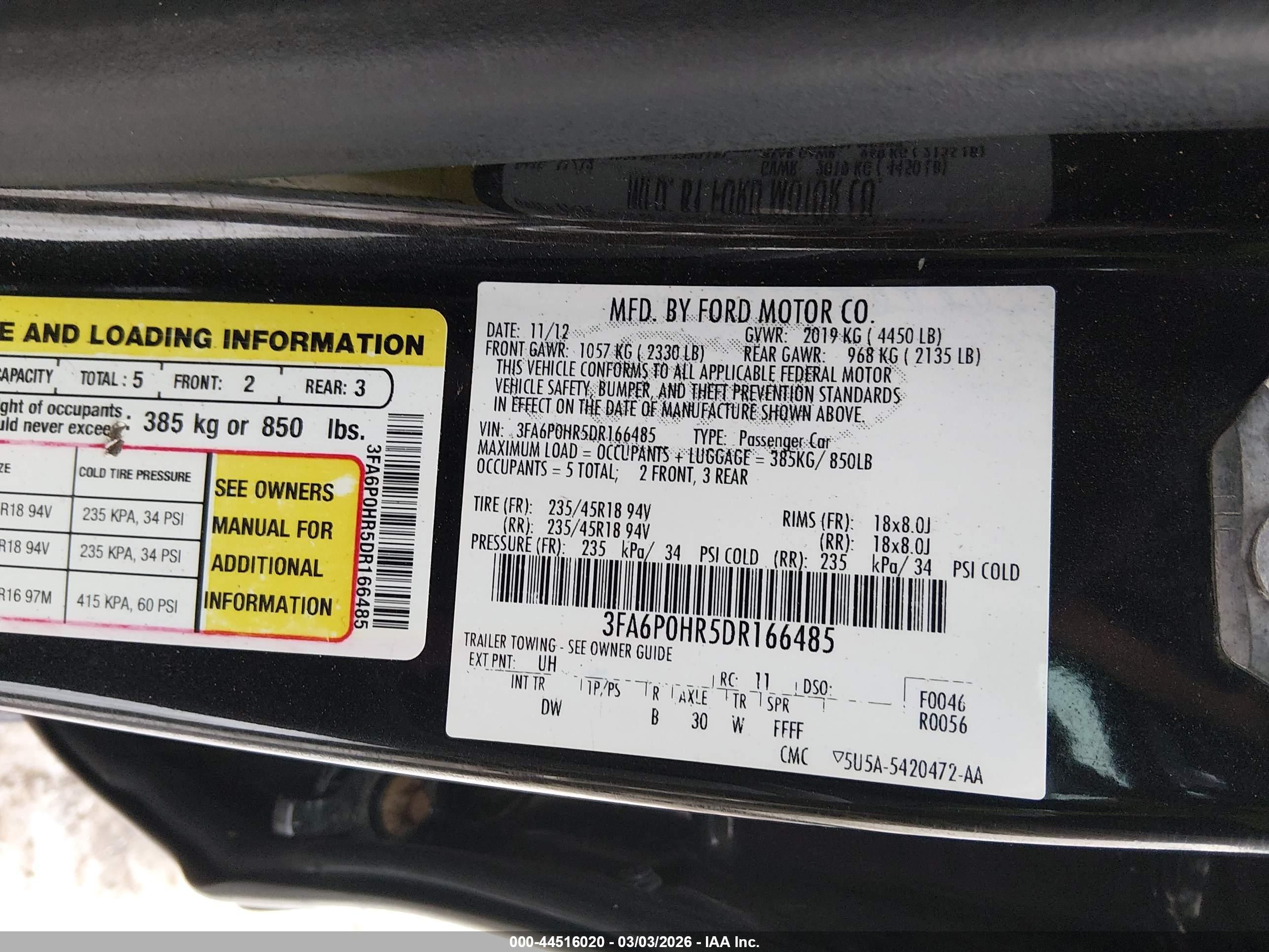 FORD FUSION image 9