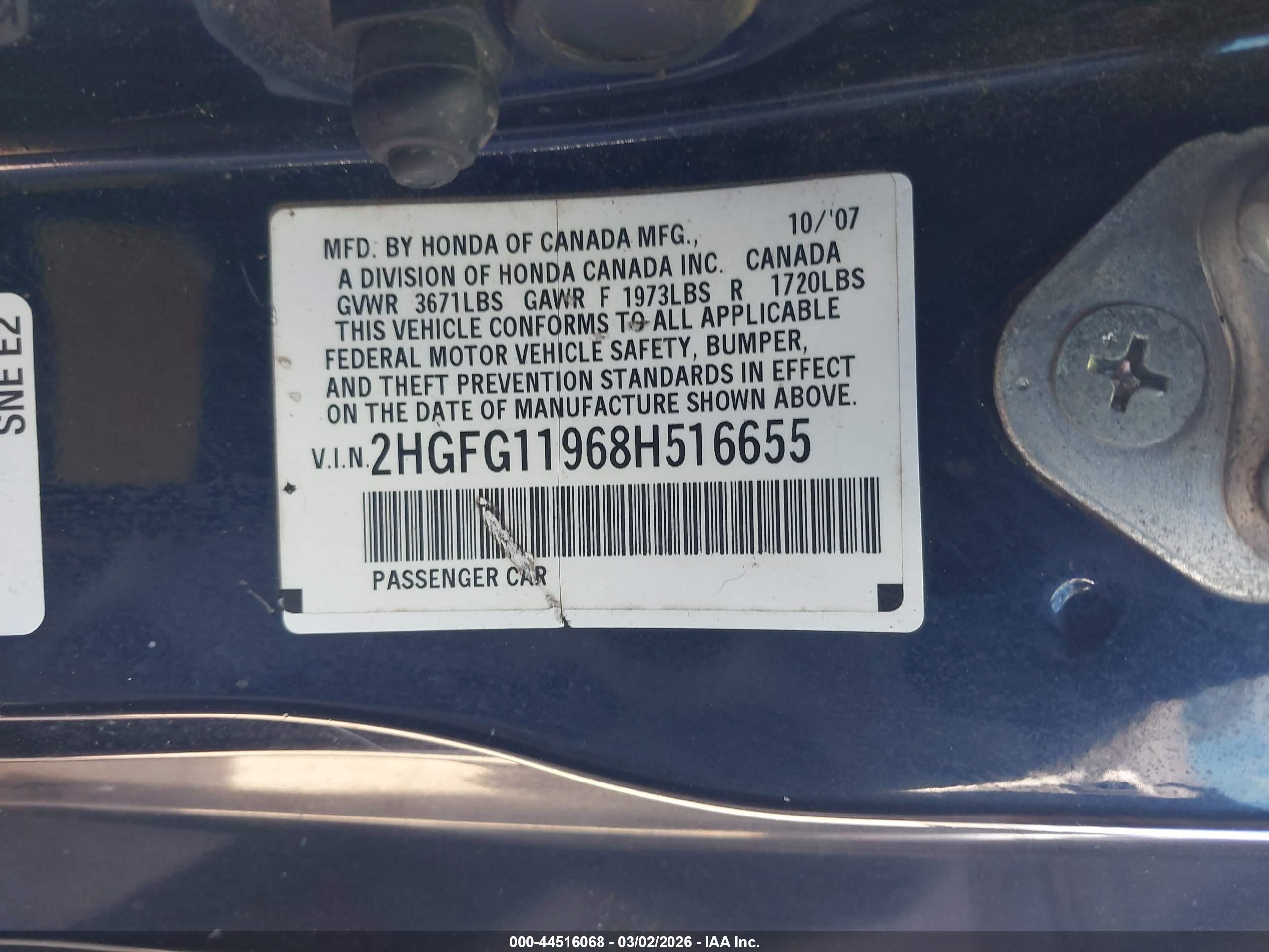 HONDA CIVIC image 9
