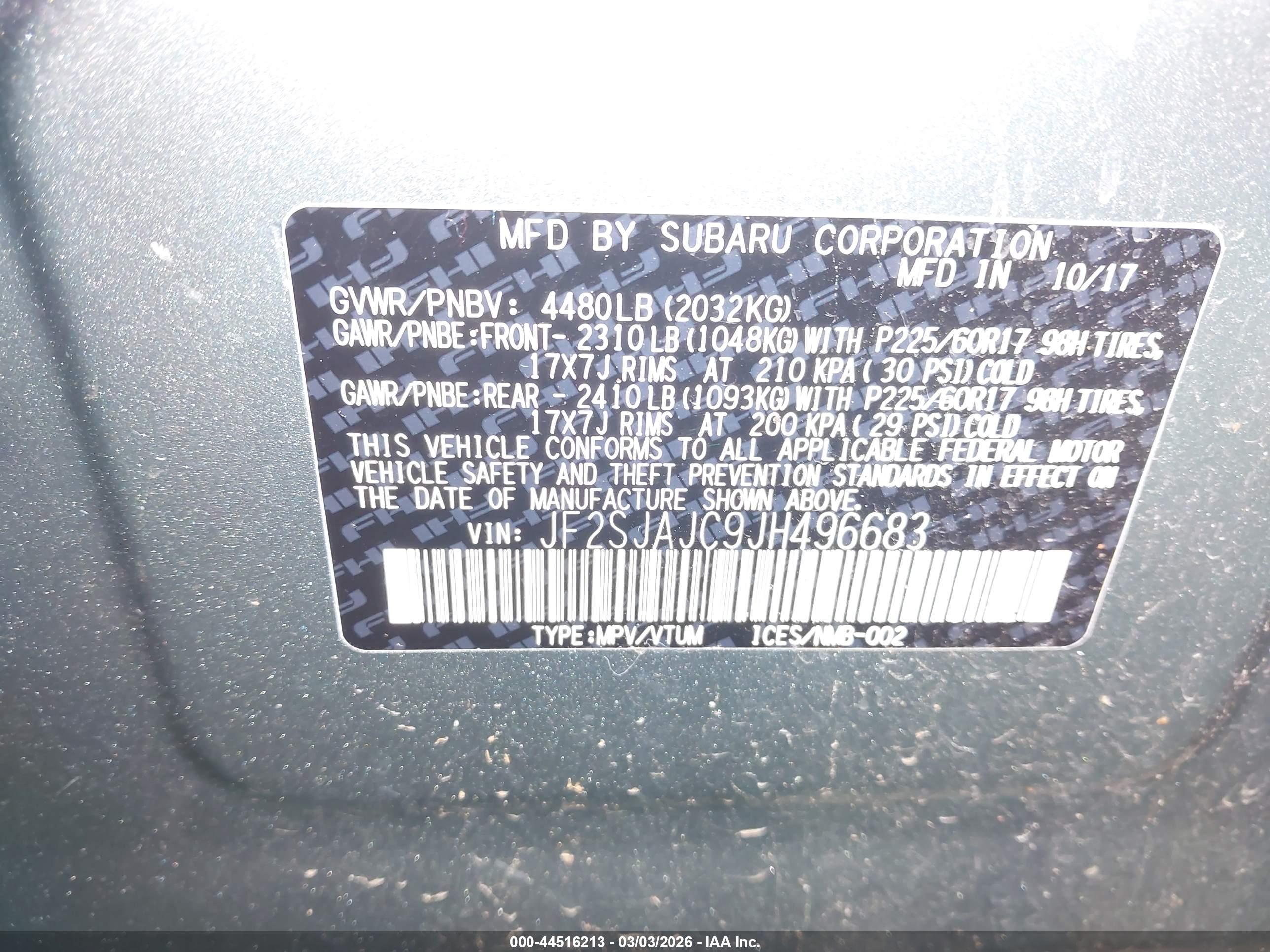 SUBARU FORESTER image 9