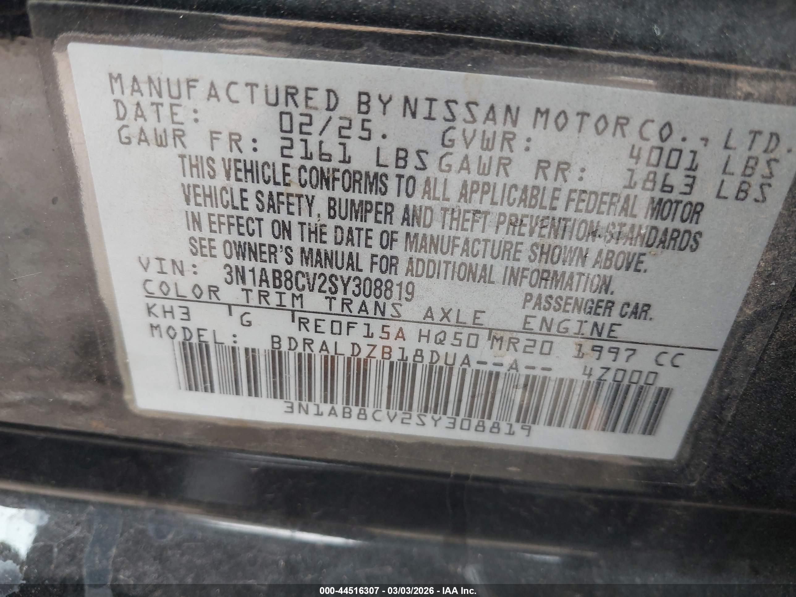 NISSAN SENTRA image 9