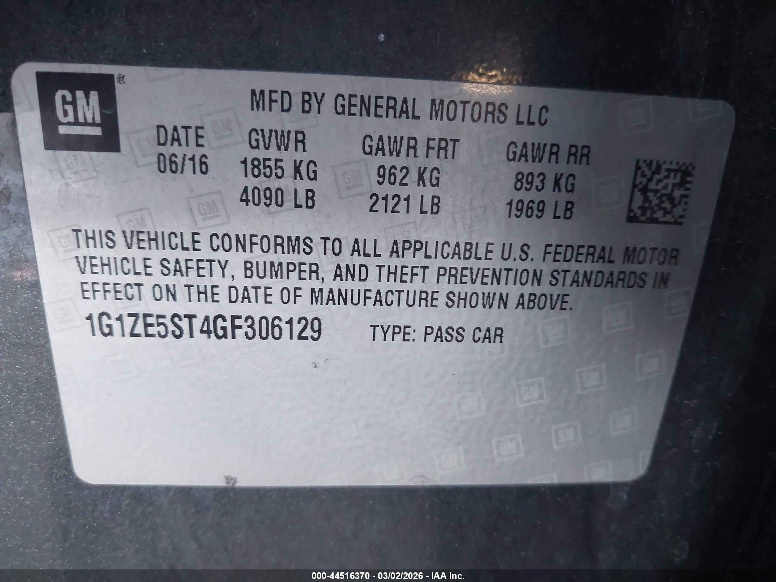 CHEVROLET MALIBU image 9