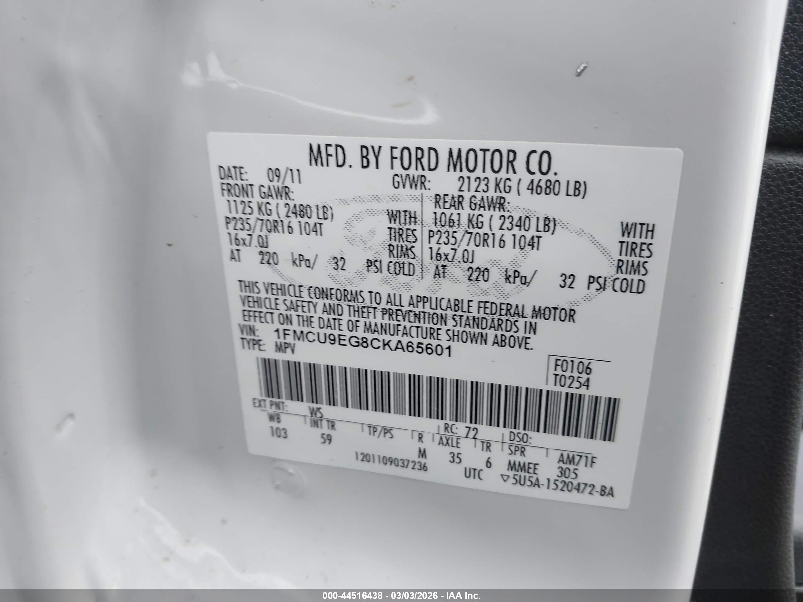 FORD ESCAPE image 9