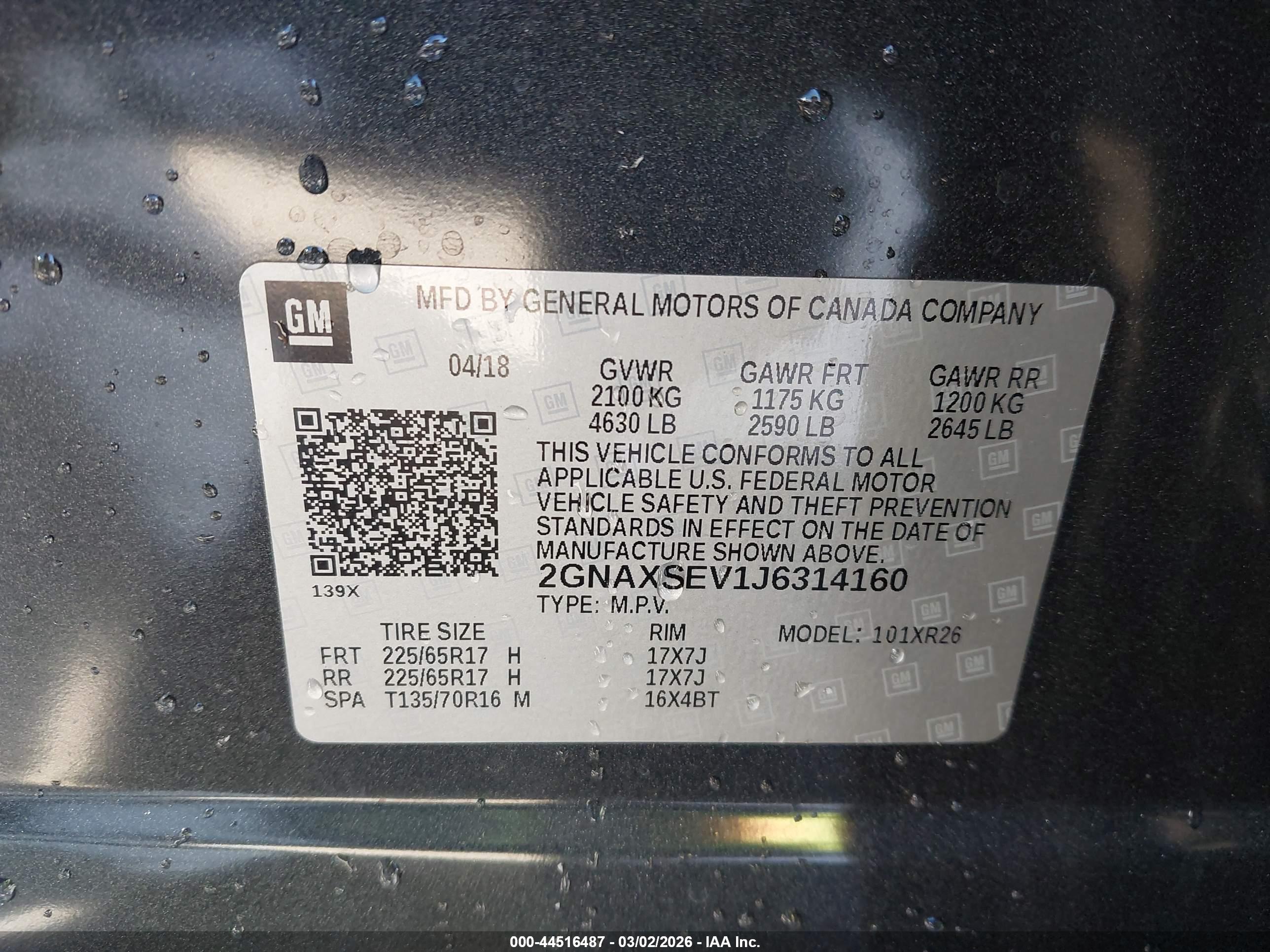 CHEVROLET EQUINOX image 9