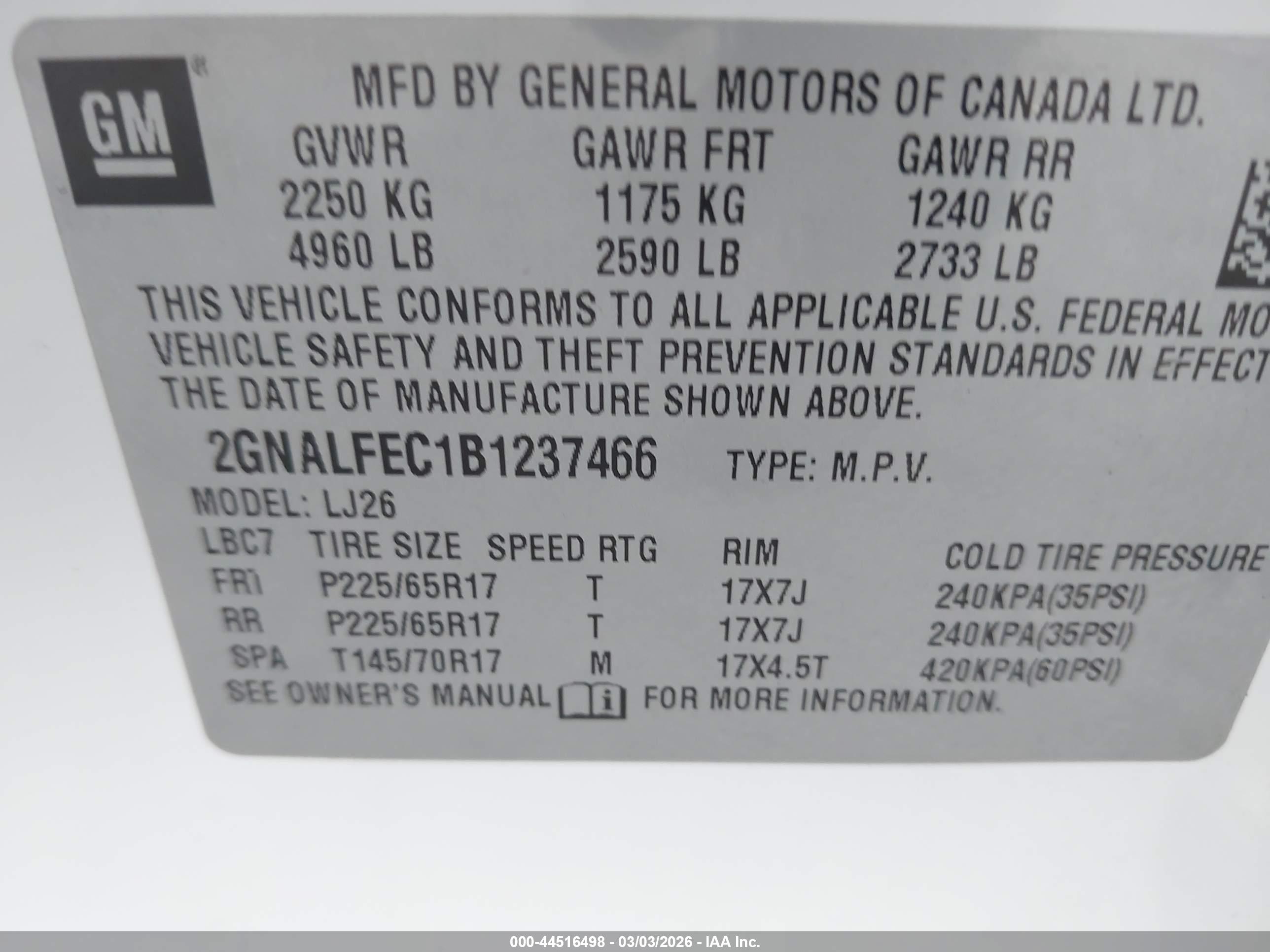 CHEVROLET EQUINOX image 9