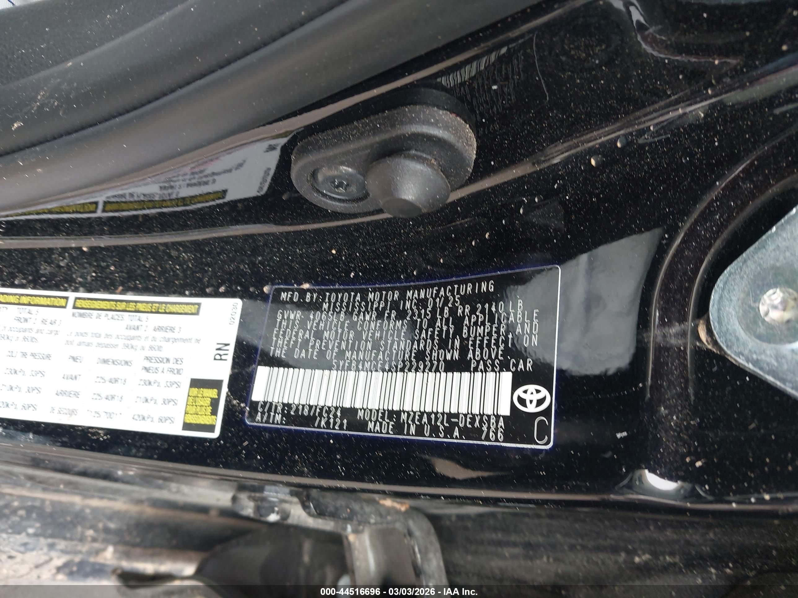 TOYOTA COROLLA image 9