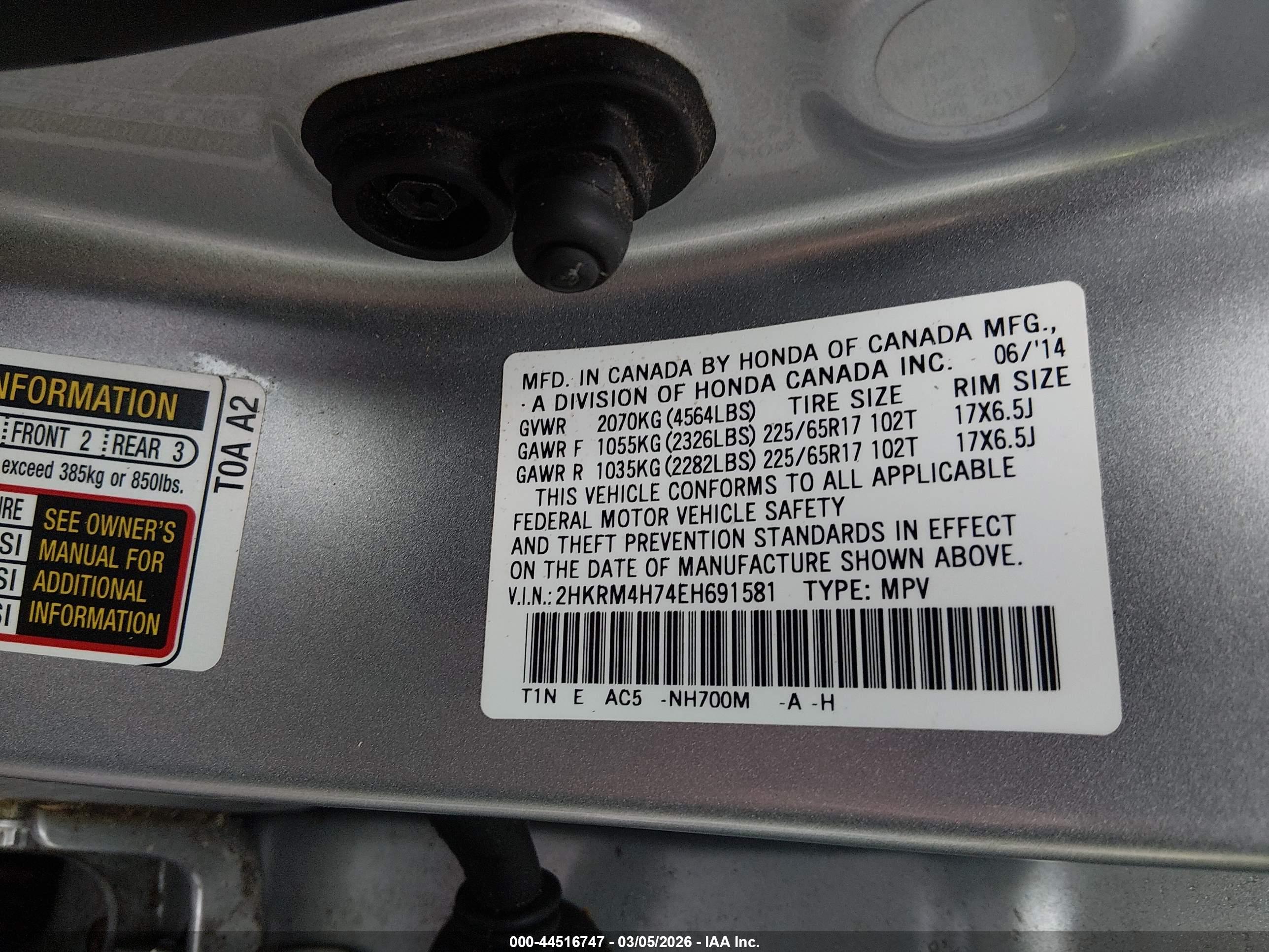 HONDA CR-V image 9