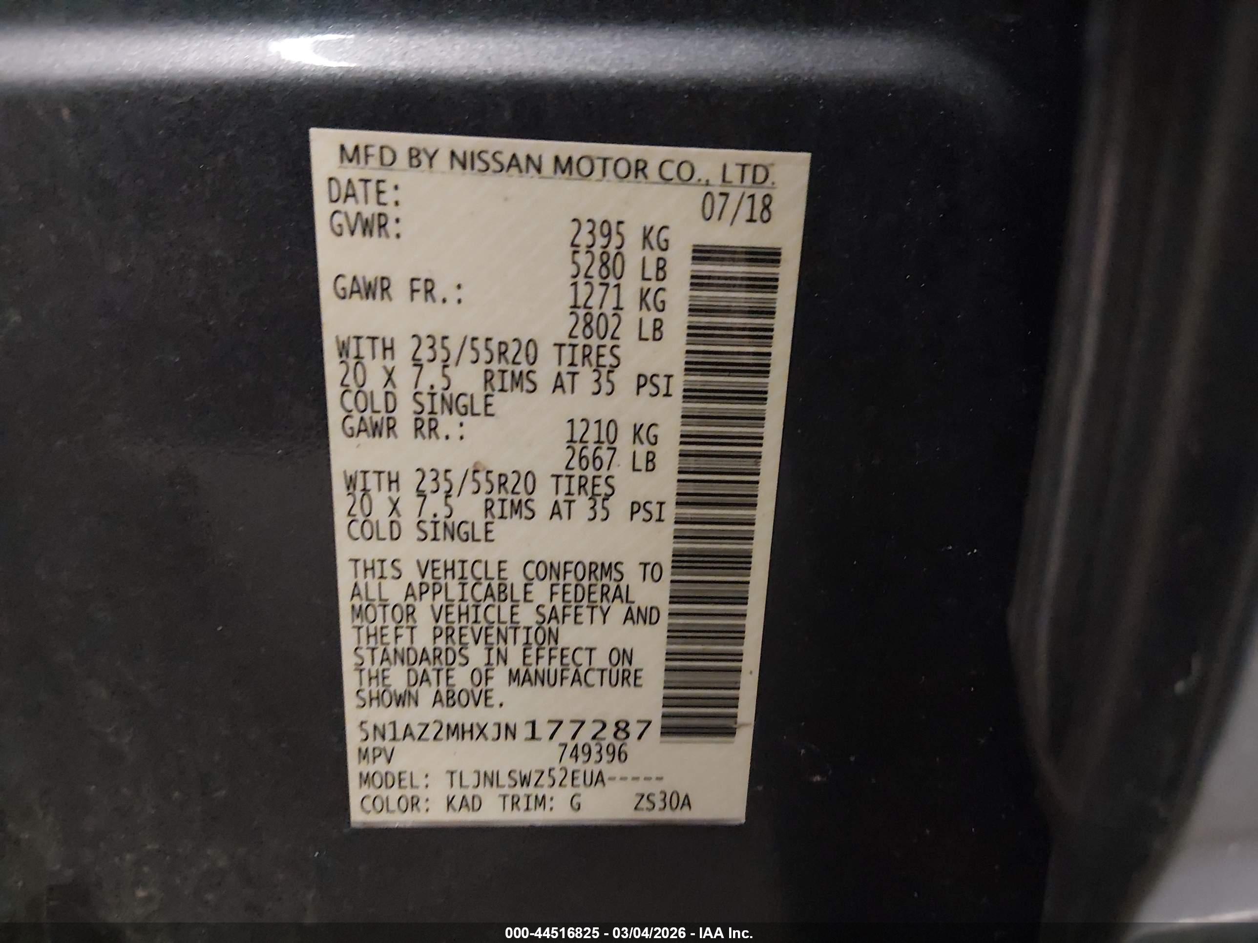 NISSAN MURANO image 9