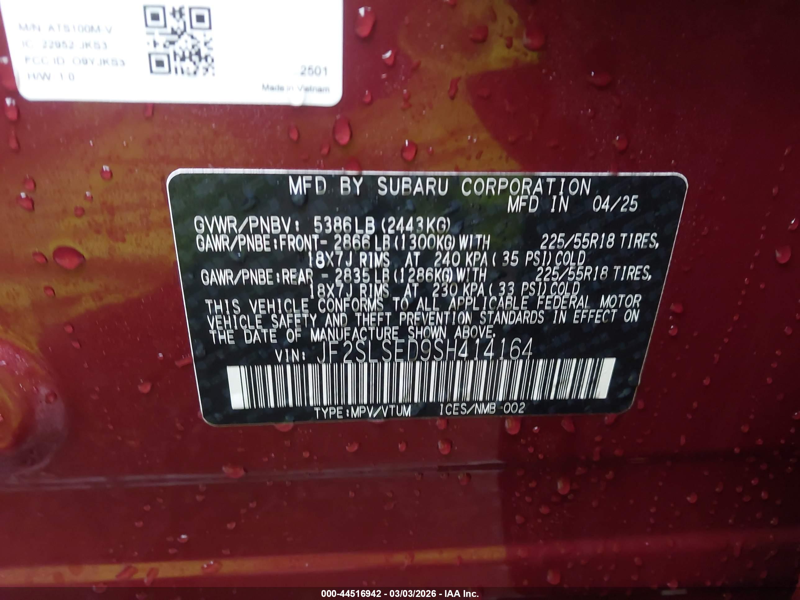 SUBARU FORESTER image 9