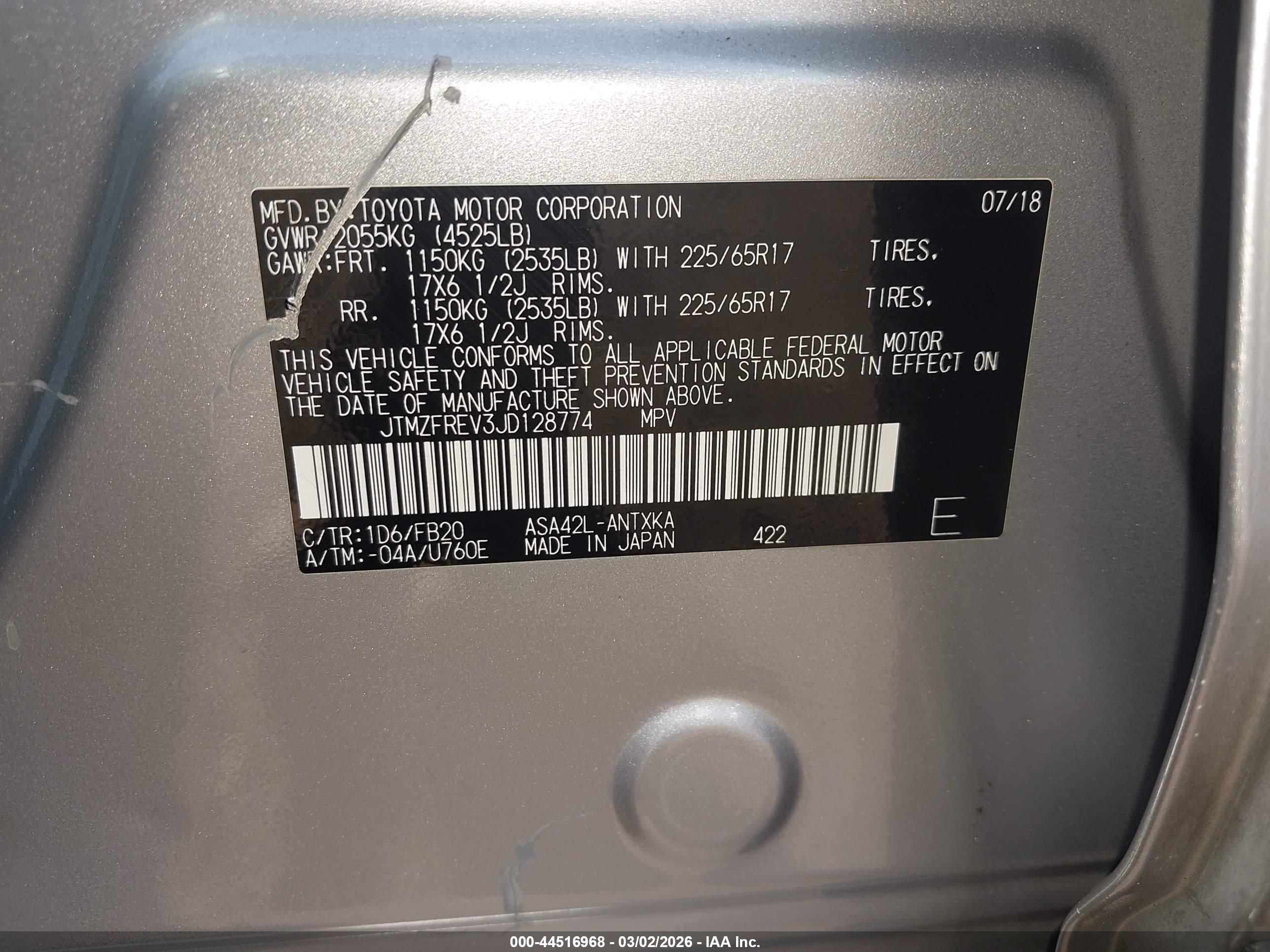 TOYOTA RAV4 image 9