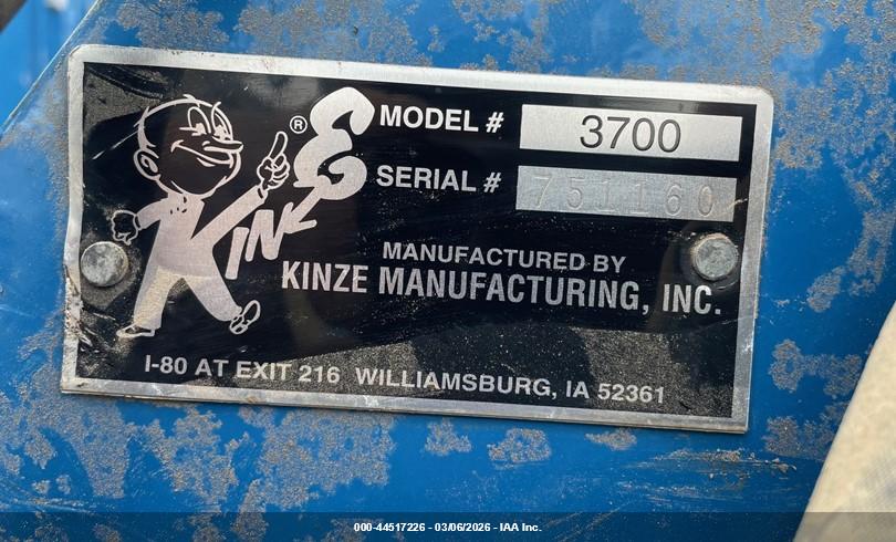 KINZIE 3700 image 9