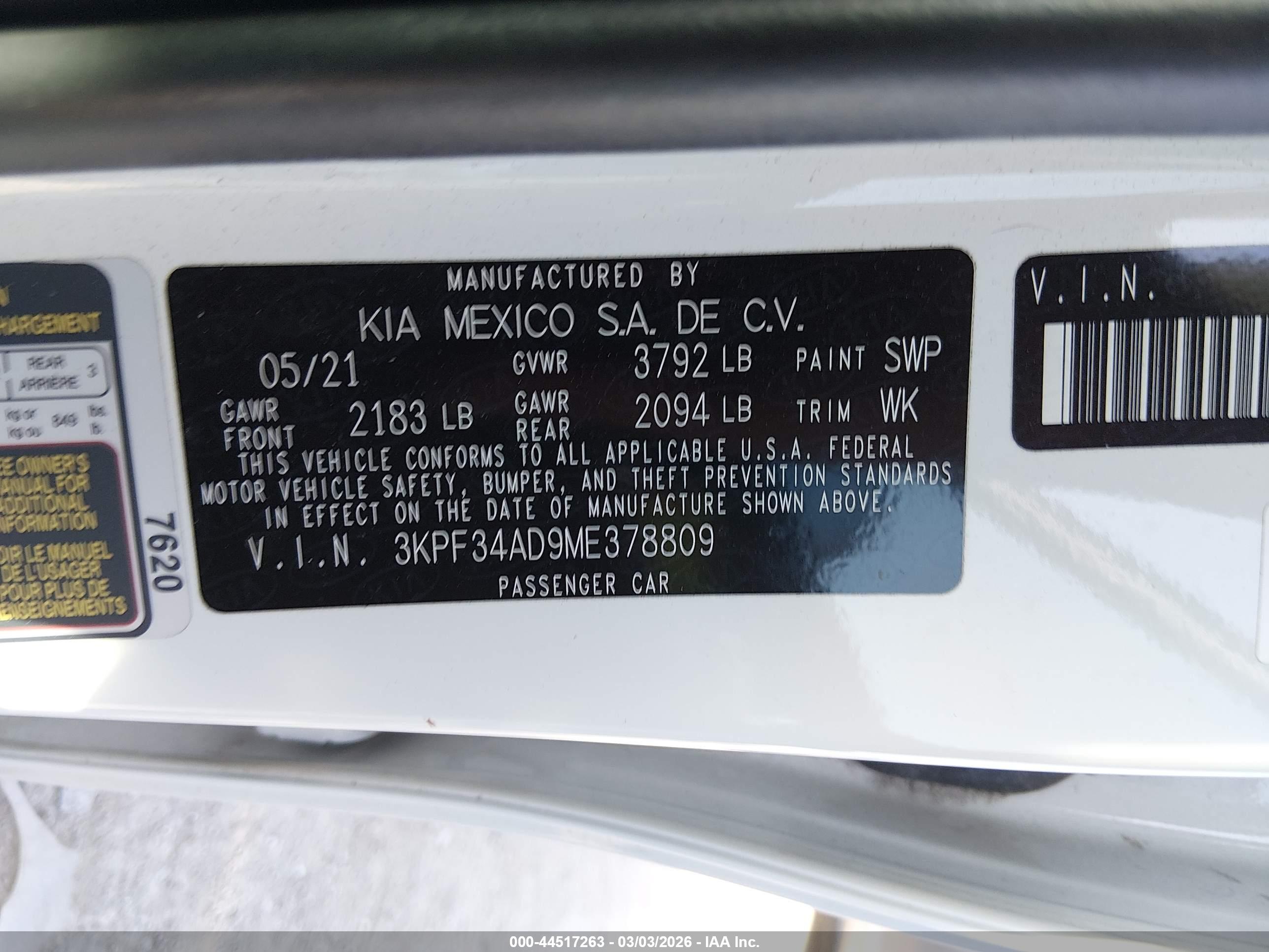 KIA FORTE image 9