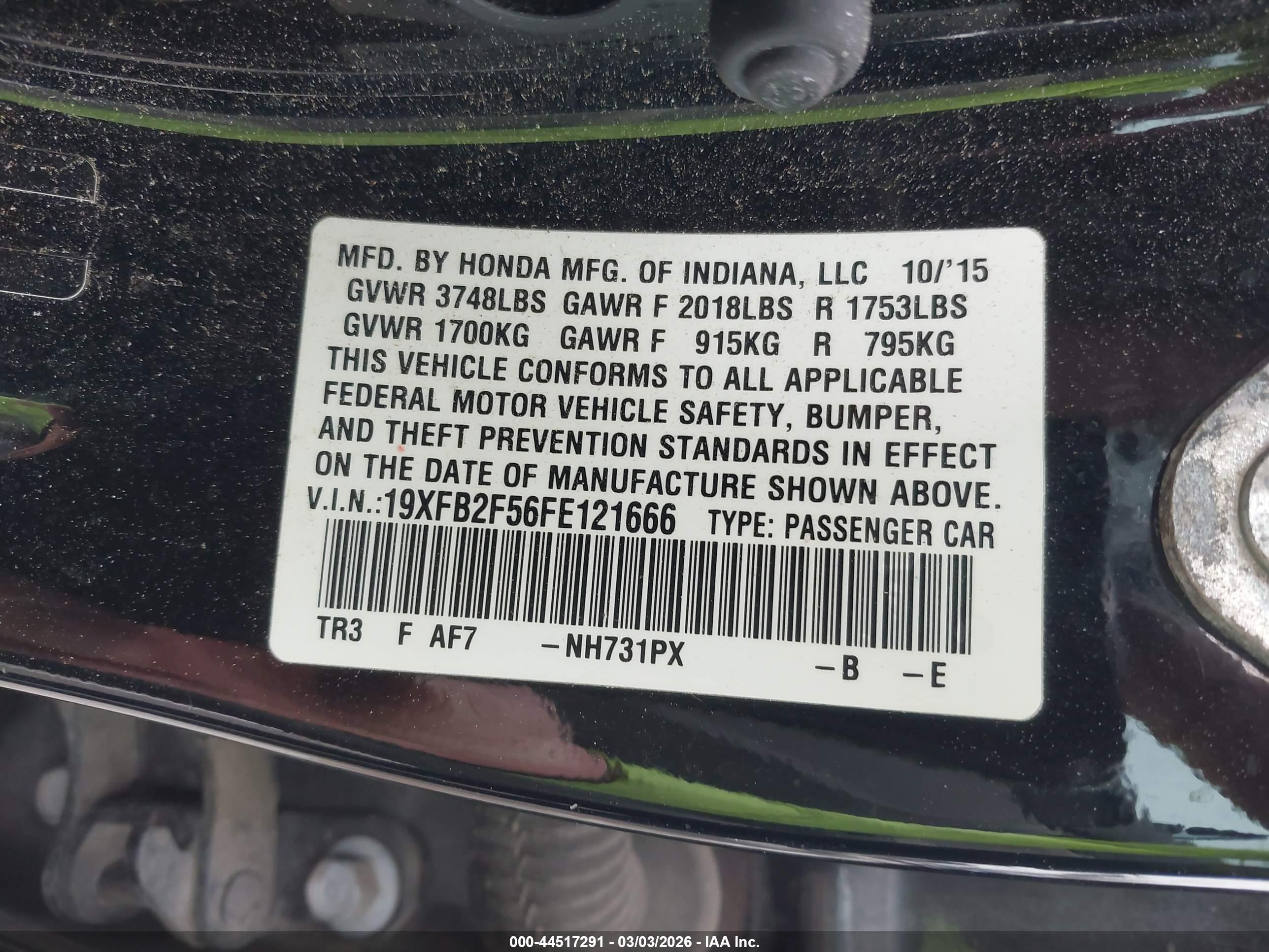 HONDA CIVIC image 9